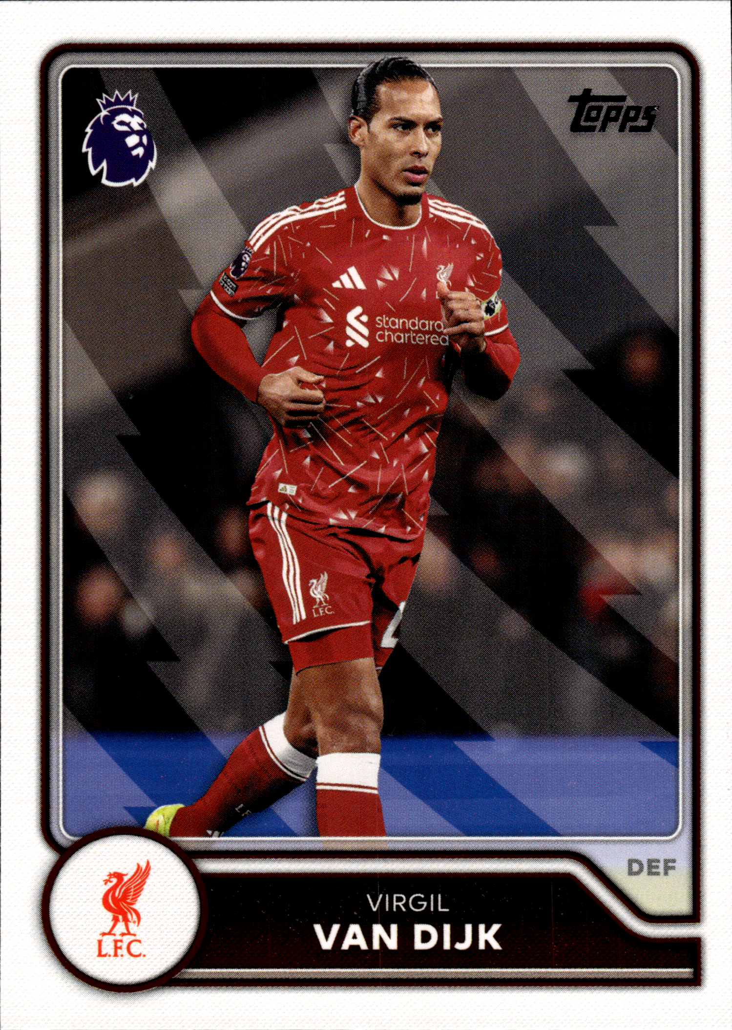 Virgil van Dijk - Topps Flagship Premier League Base Set 2026-27, Nr. 162 (Art.-Nr. SG105393)