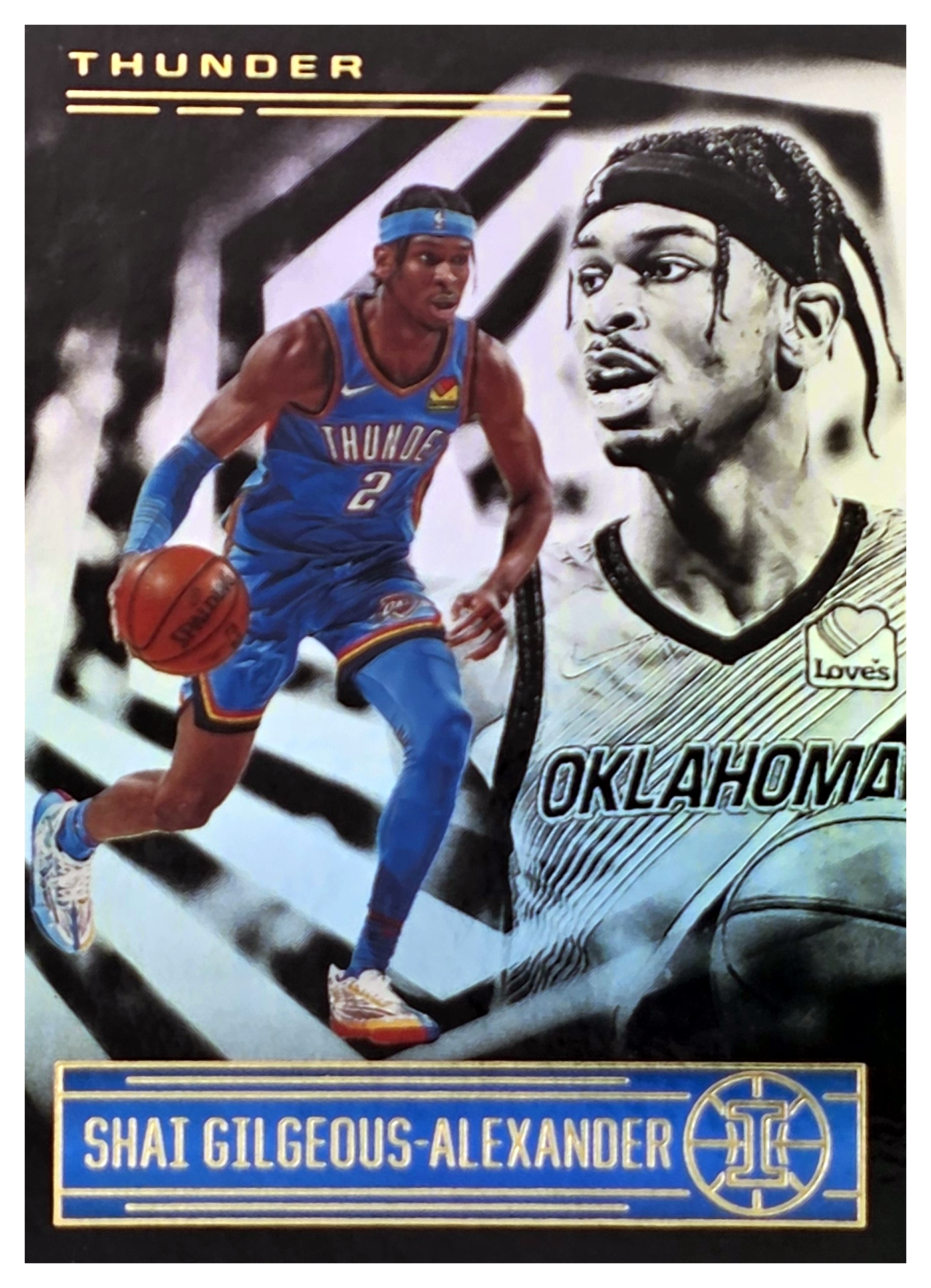 Shai Gilgeous-Alexander - Panini Illusions Base Set 2020-21, Nr. 35 (Art.-Nr. SG104370)