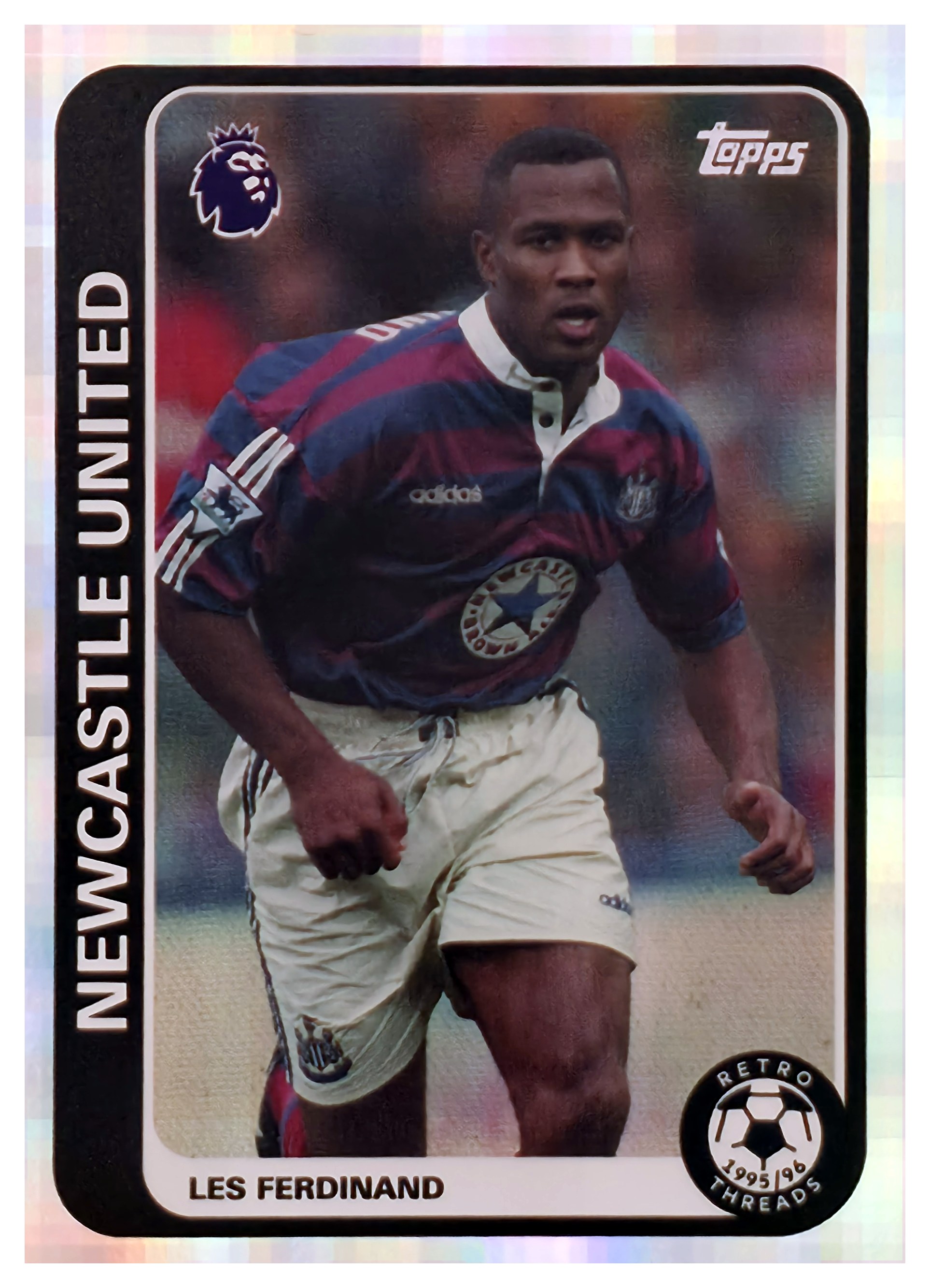 Les Ferdinand - Topps Flagship Premier League Retro Threads 2026-27, Nr. RT 23 – Insert (Art.-Nr. SG109450)