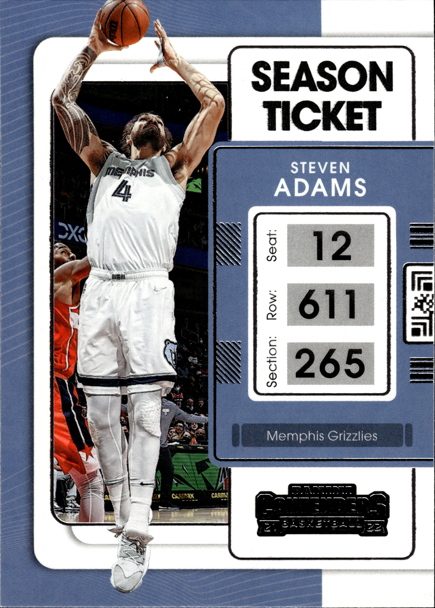 Steven Adams - Panini Contenders Season Ticket 2021-22, Nr. 92 (Art.-Nr. SG103681)