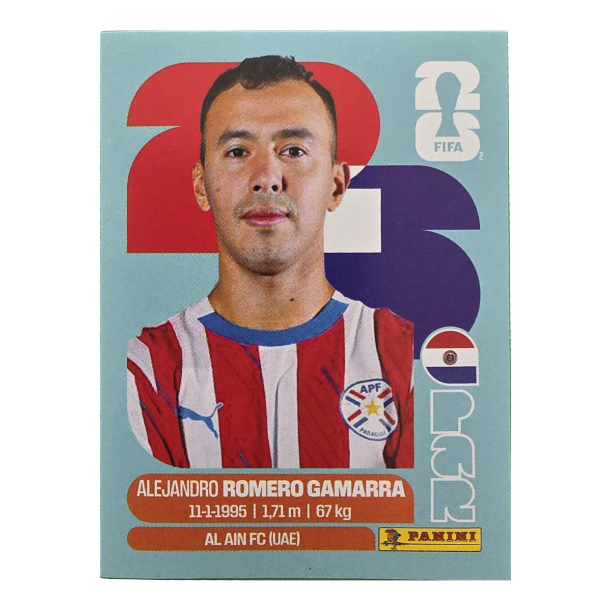 Alejandro Romero Gamarra - Paraguay, FIFA WM 2026, Nr. PAR16