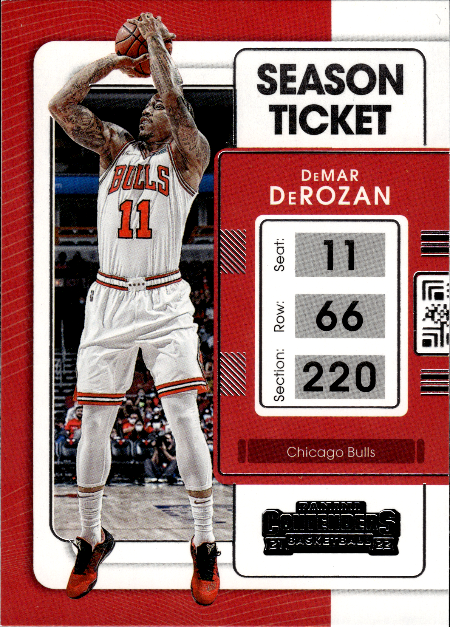 DeMar DeRozan - Panini Contenders Season Ticket 2021-22, Nr. 56 (Art.-Nr. SG103596)