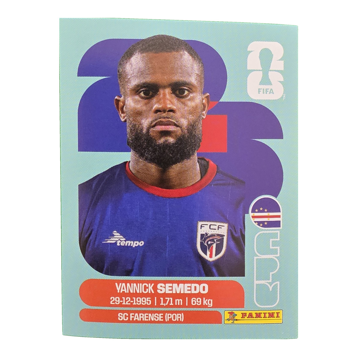 Yannick Semedo - Kap Verde, FIFA WM 2026, Nr. CPV9