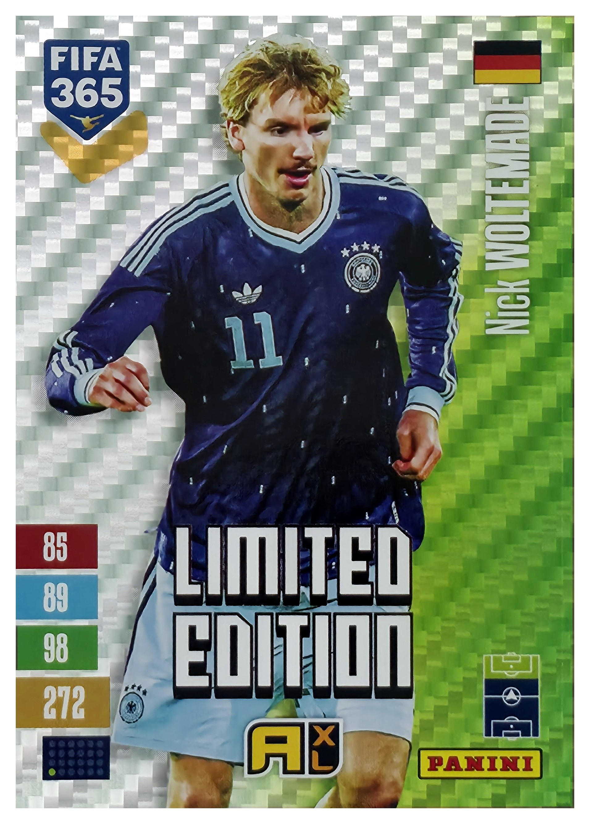 Nick Woltemade - Panini Adrenalyn XL FIFA 365 Limited Edition 2026-27 (Insert)