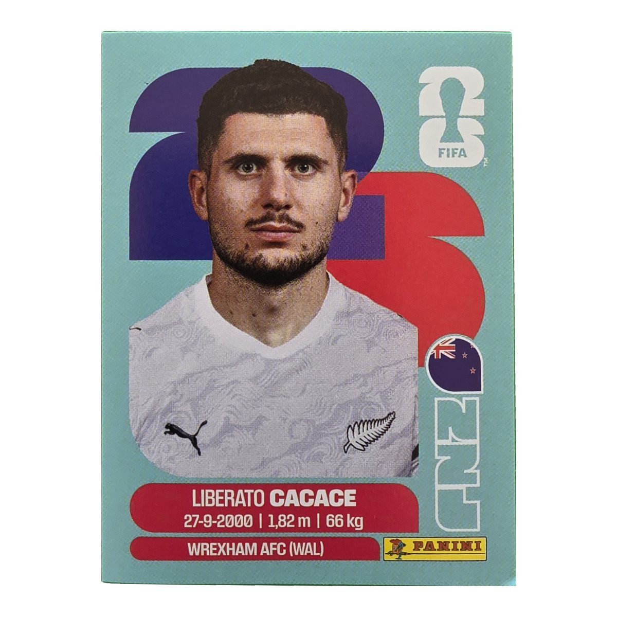 Liberato Cacace - Neuseeland, FIFA WM 2026, Nr. NZL5