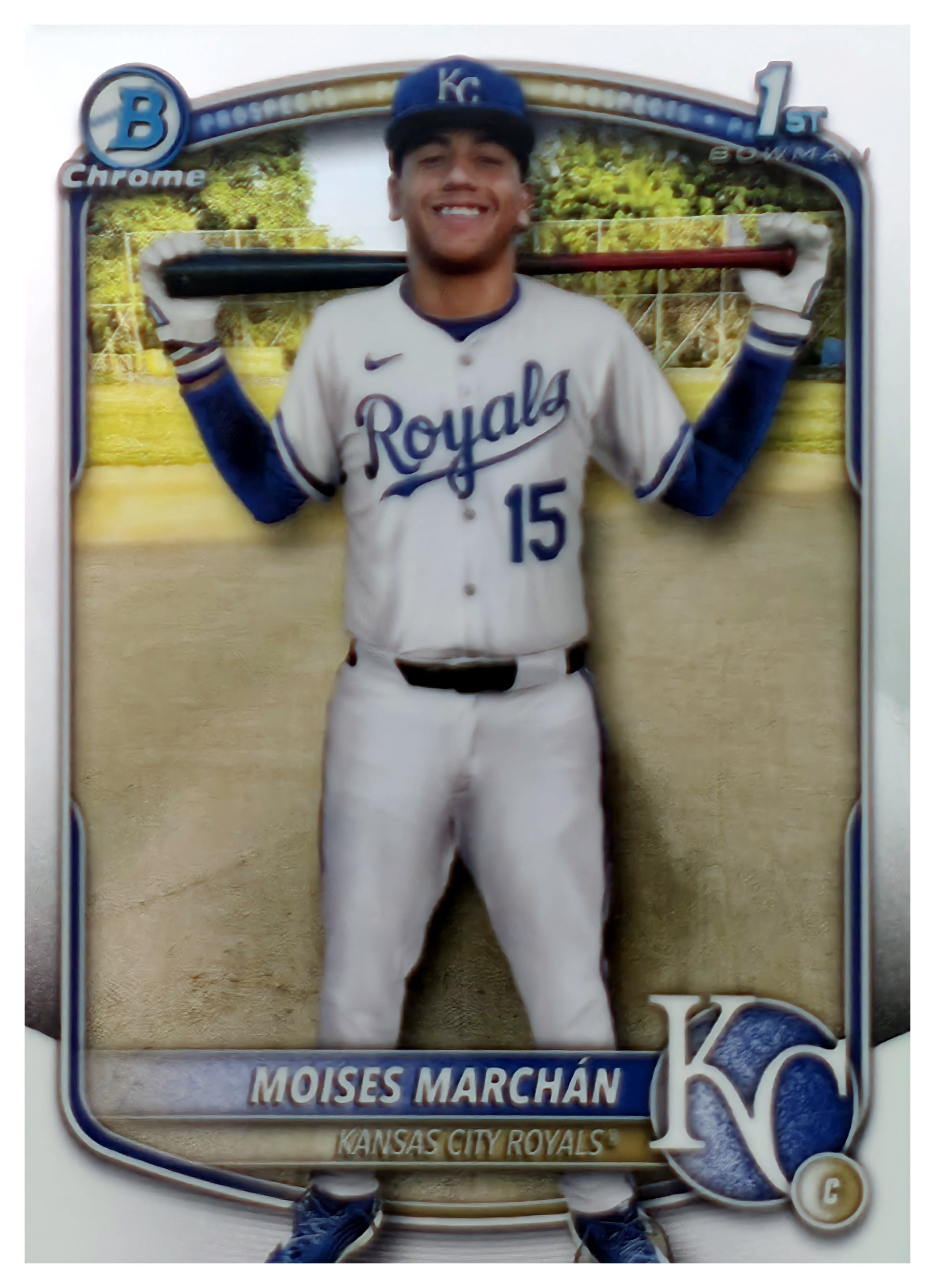 Moises Marchán - Topps Bowman Chrome Prospects 2025, Nr. BCP-242 (Art.-Nr. SG108959)