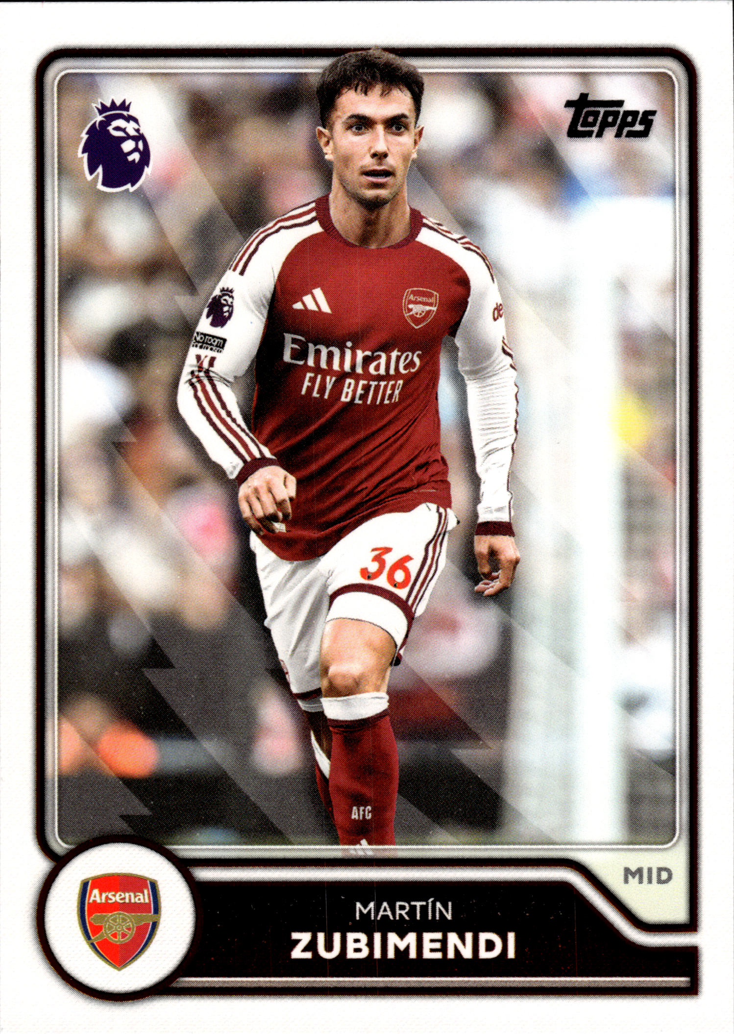 Martín Zubimendi - Topps Flagship Premier League Base Set 2026-27, Nr. 26 (Art.-Nr. SG105440)