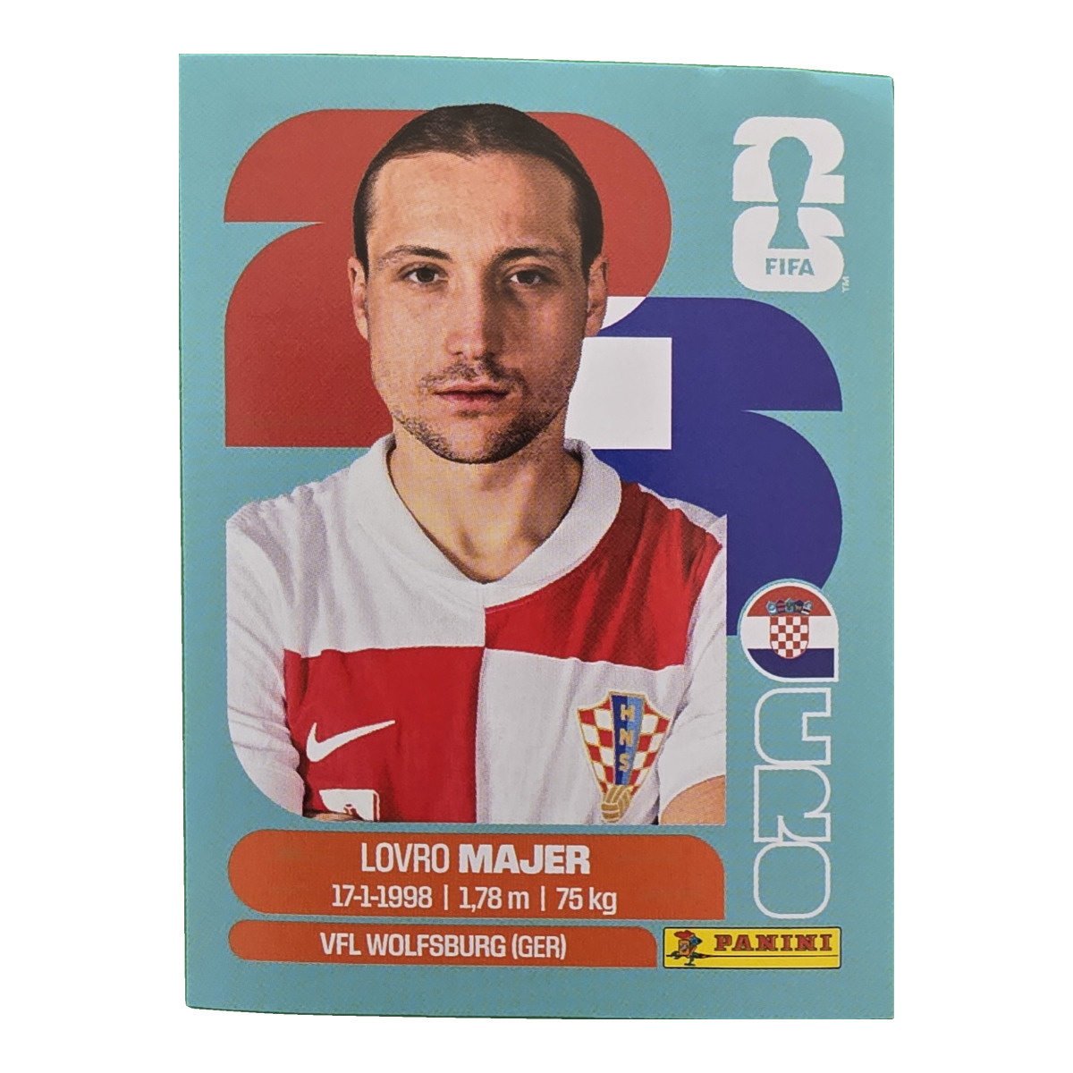 Lovro Majer - Kroatien, FIFA WM 2026, Nr. CRO12