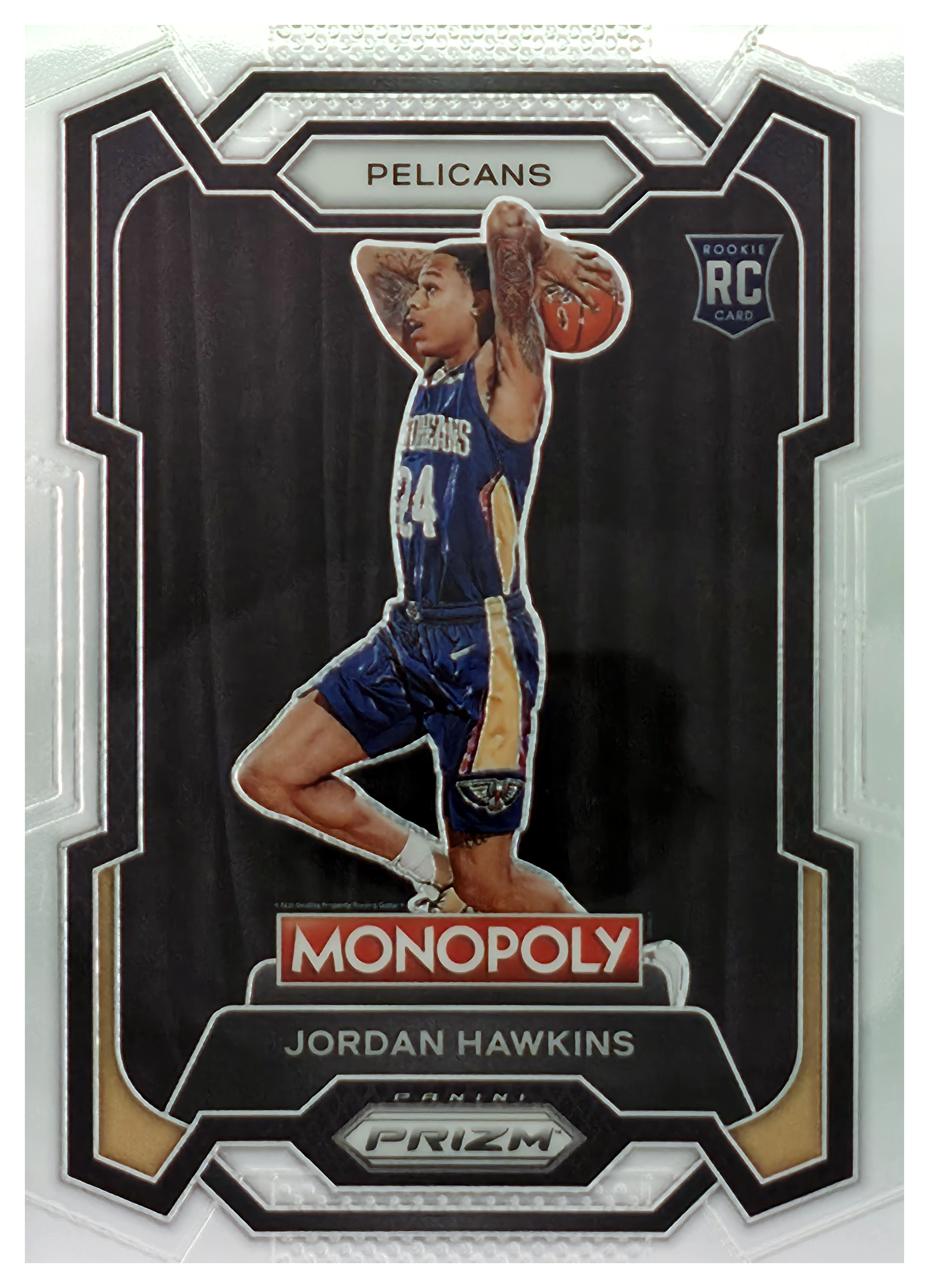 Jordan Hawkins - Panini Prizm Monopoly Base Set 2023-24, Nr. 56 – Rookie Card (Art.-Nr. SG106584)