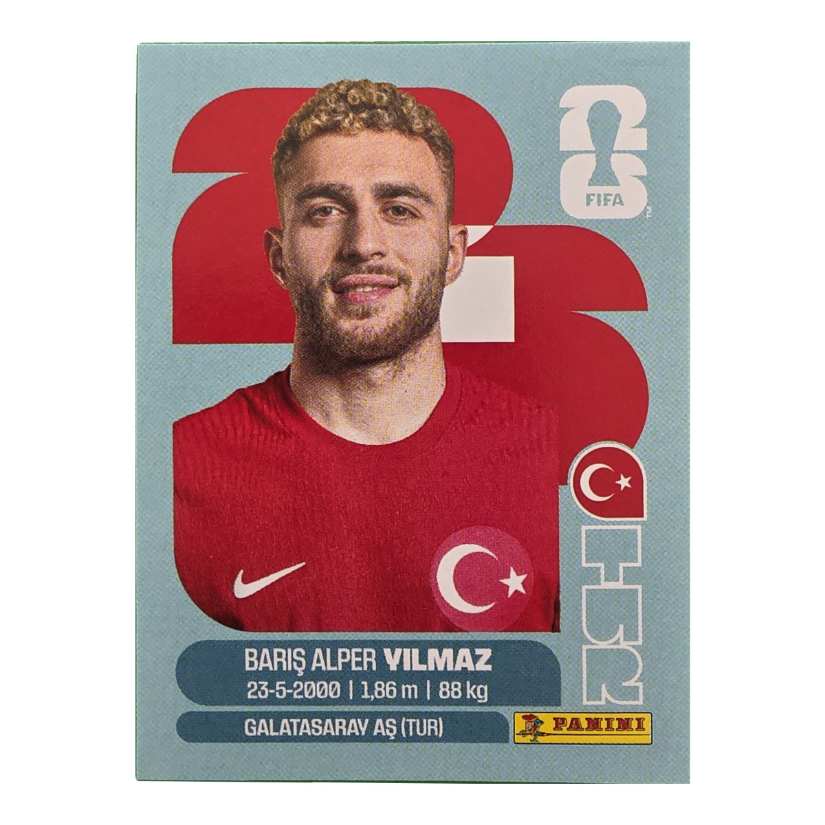 Baris Alper Yilmaz - Türkei, FIFA WM 2026, Nr. TUR18