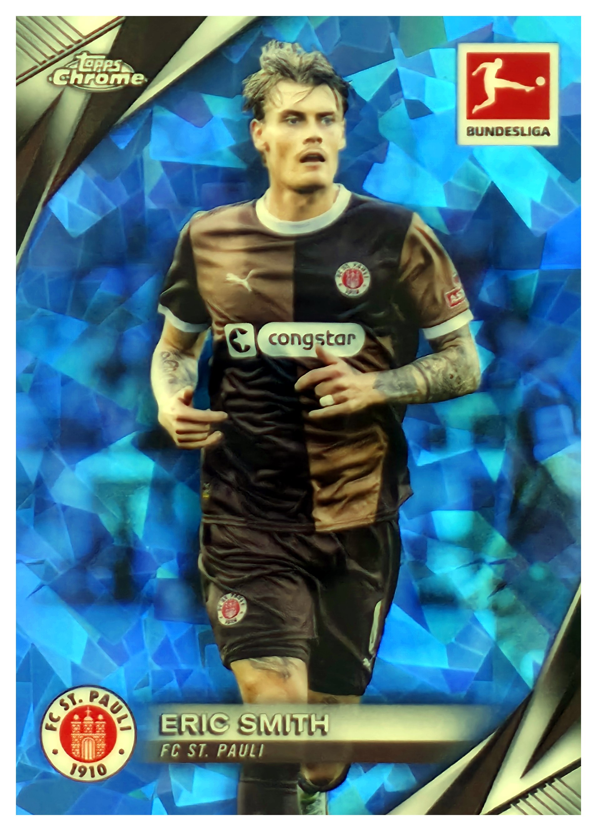 Eric Smith - Topps Chrome Sapphire Bundesliga Base Set 2024-25, Nr. 85 (Art.-Nr. SG108049)