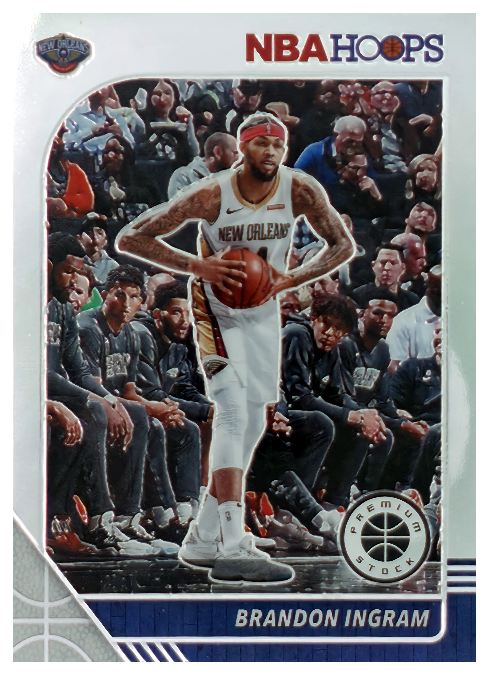 Brandon Ingram - Panini Hoops Premium Stock Base Set 2019-20, Nr. 119 (Art.-Nr. SG107029)