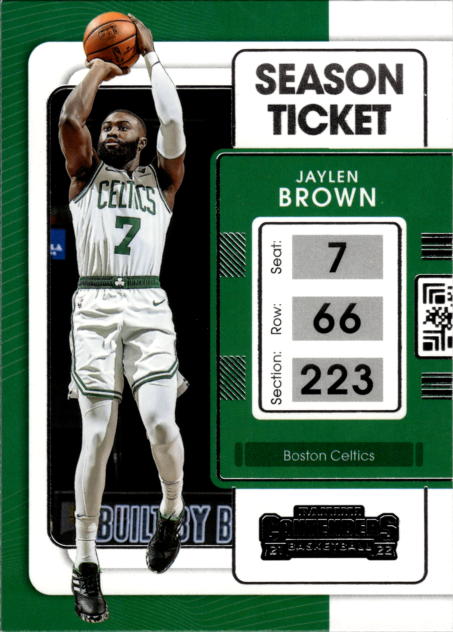 Jaylen Brown - Panini Contenders Season Ticket 2021-22, Nr. 34 (Art.-Nr. SG103654)