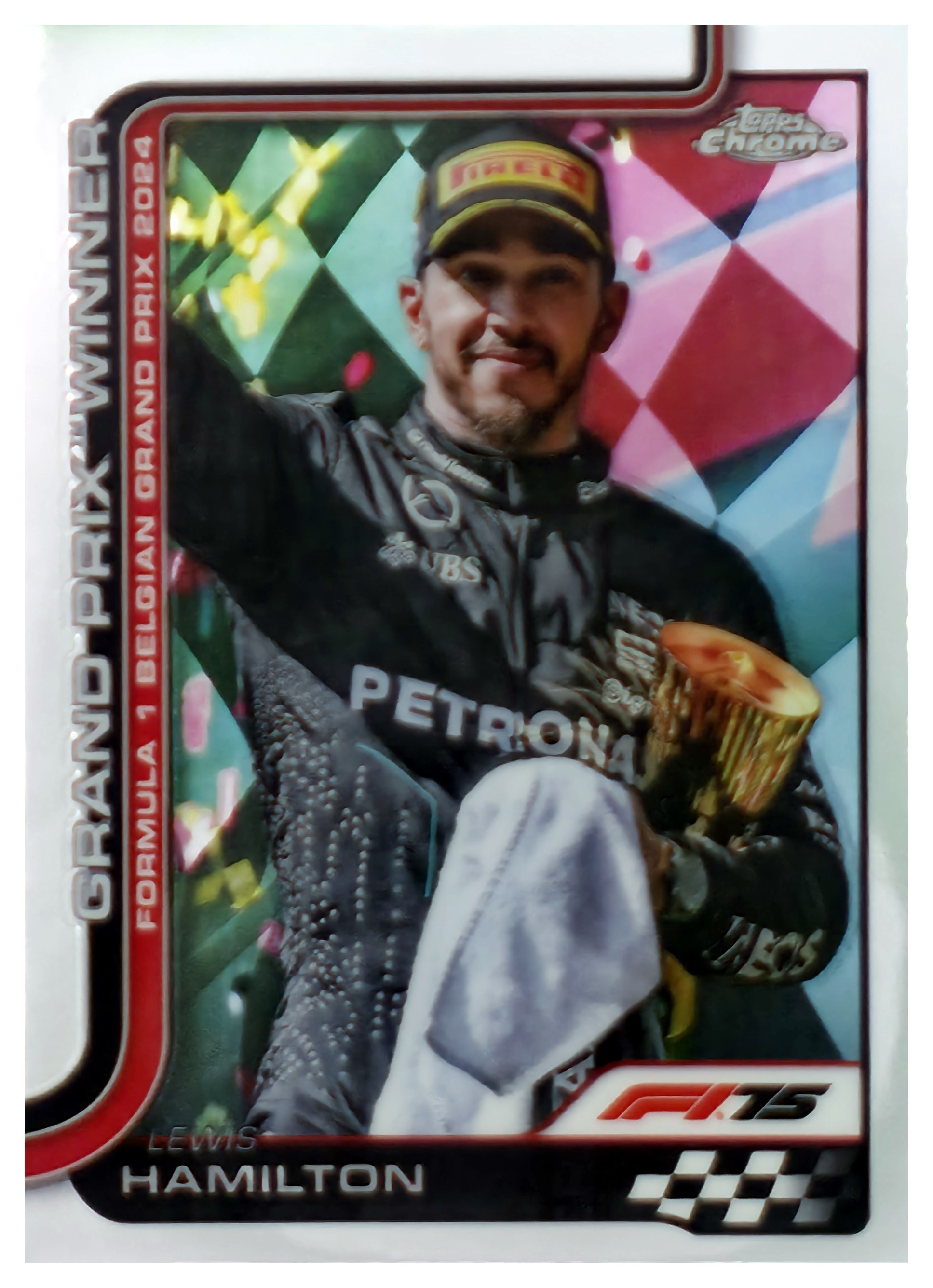 Lewis Hamilton - Topps Chrome Formula 1 Grand Prix Winner 2025, Nr. 106 (Art.-Nr. SG108997)