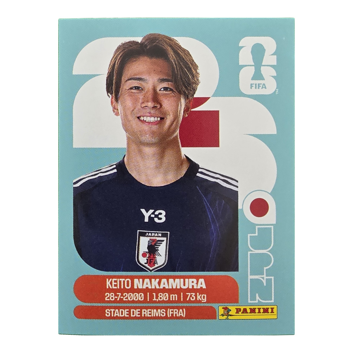 Keito Nakamura - Japan, FIFA WM 2026, Nr. JPN15