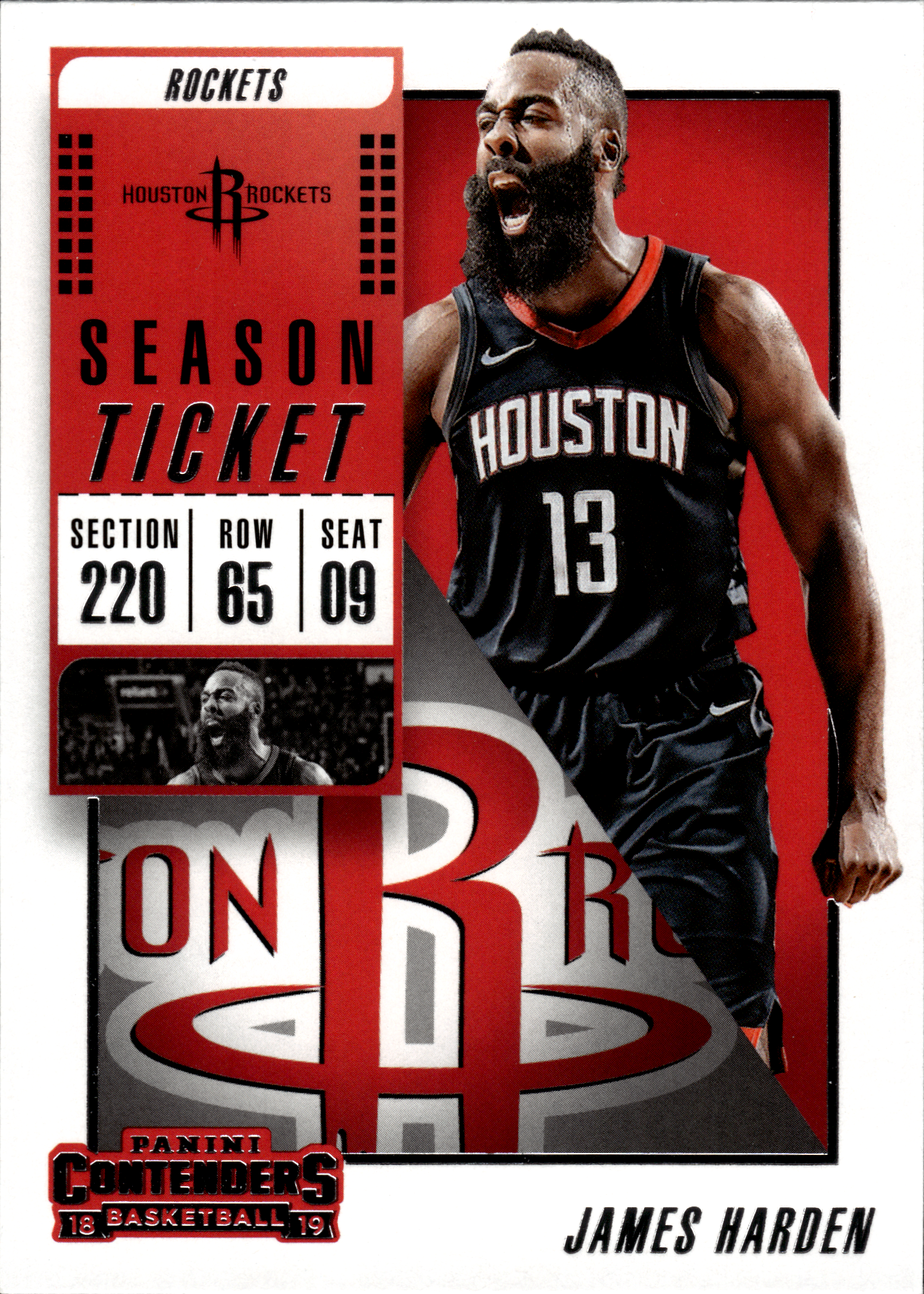 James Harden - Panini Contenders Season Ticket 2018-19, Nr. 38 (Art.-Nr. SG103788)