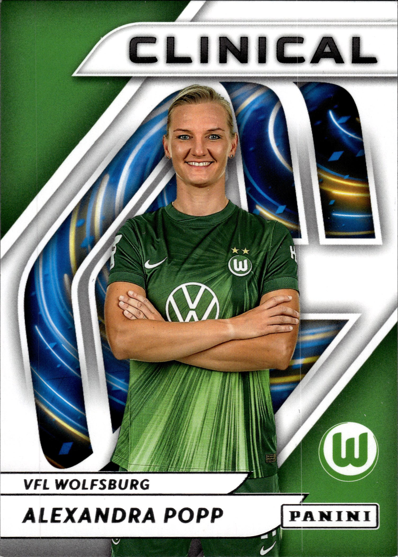 Alexandra Popp - Panini Frauen-Bundesliga TC Collection Clinical 2025-26, Nr. 2 – Insert (Art.-Nr. SG109600)