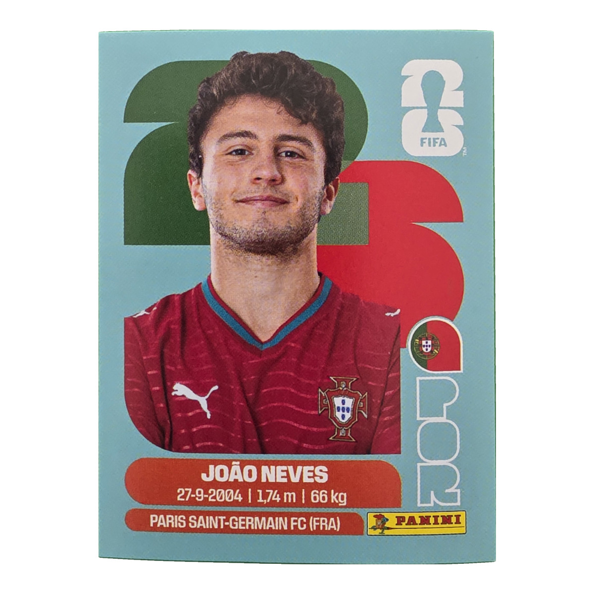 João Neves - Portugal, FIFA WM 2026, Nr. POR14