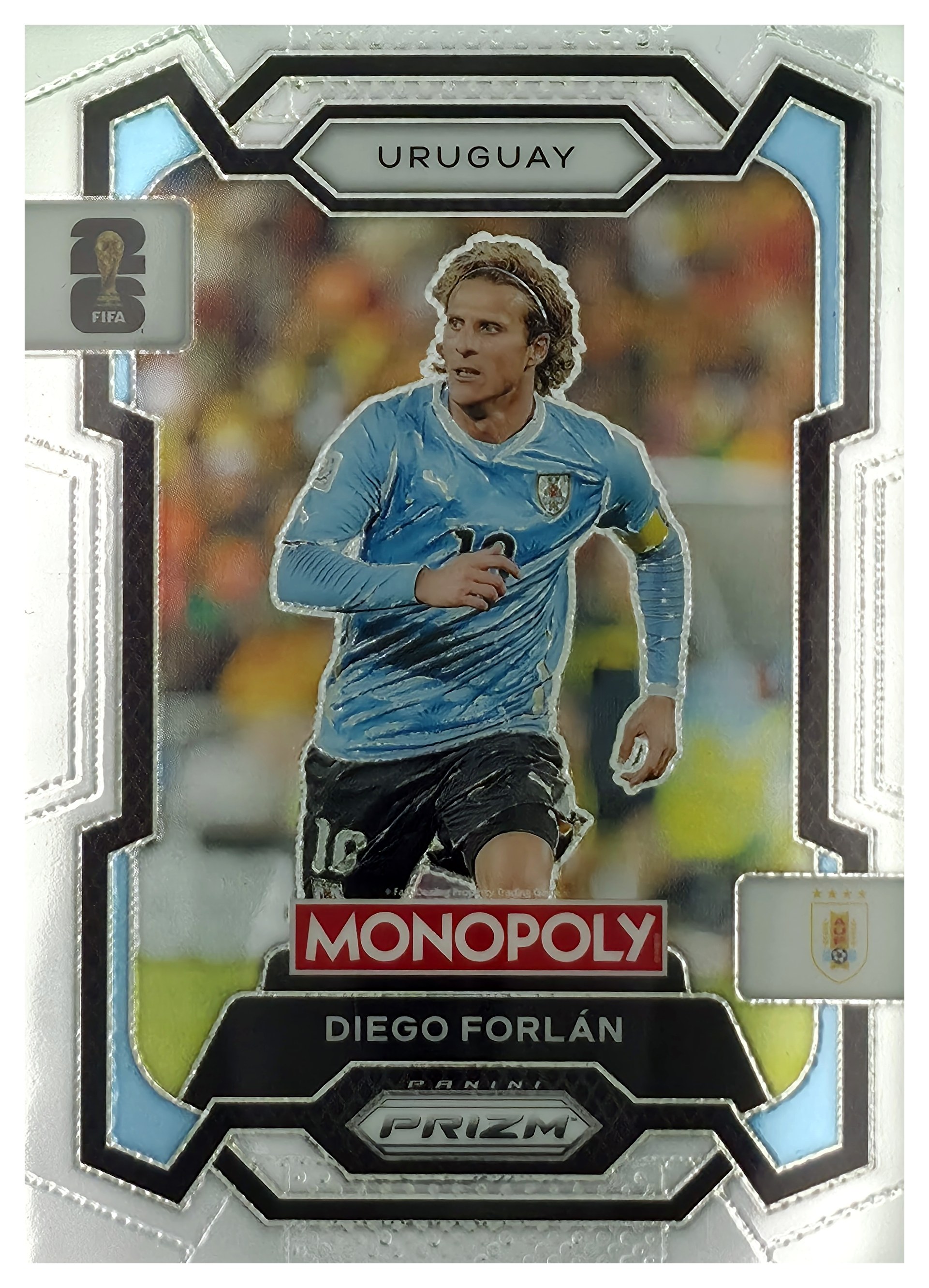 Diego Forlán - Panini Prizm Monopoly FIFA World Cup Base Set 2026, Nr. 68 (Art.-Nr. SG109094)
