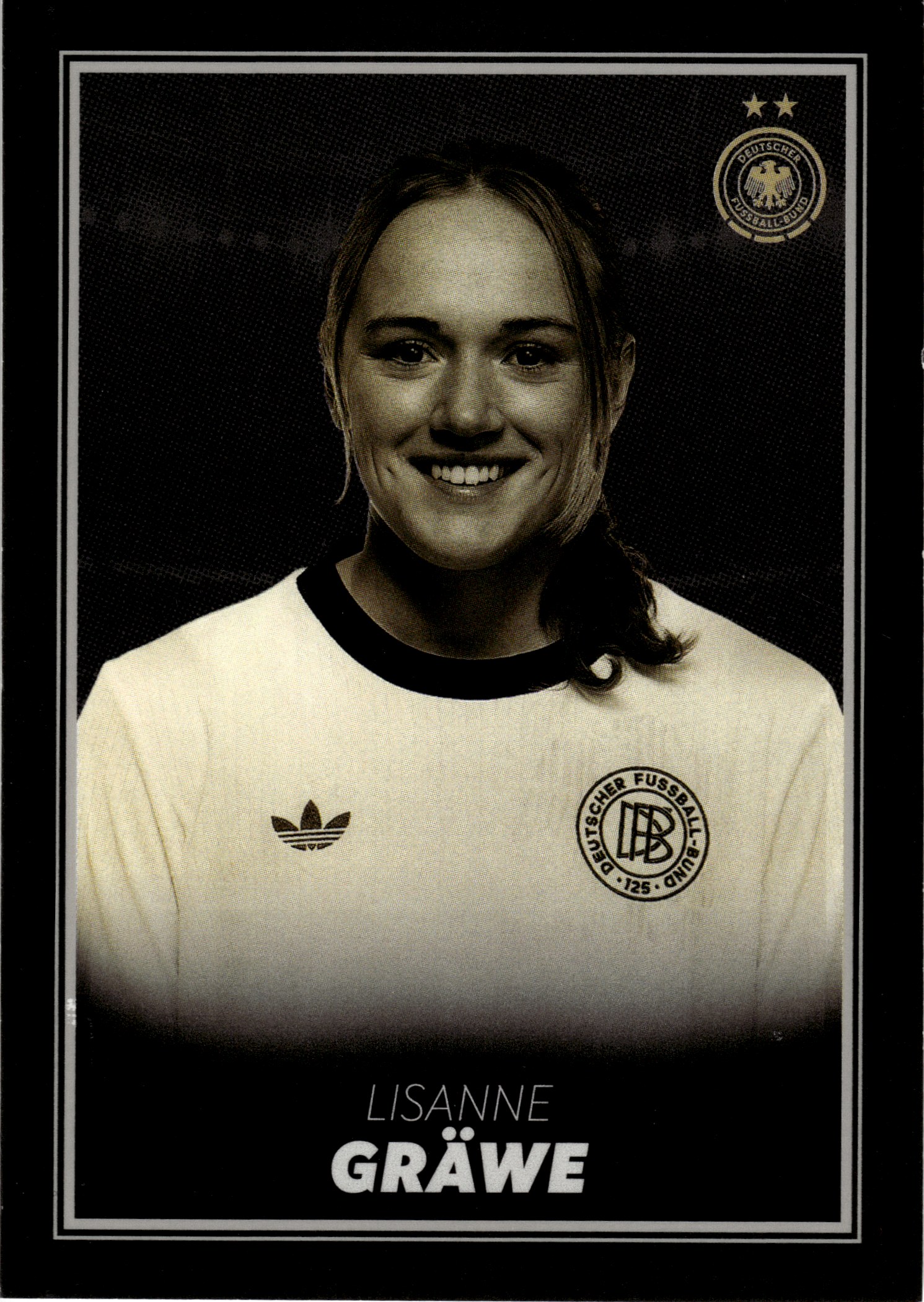 Lisanne Gräwe - Panini DFB-Frauen Team-Set FOC 2025, Nr. FOC-10 – Insert (Art.-Nr. SG110048)