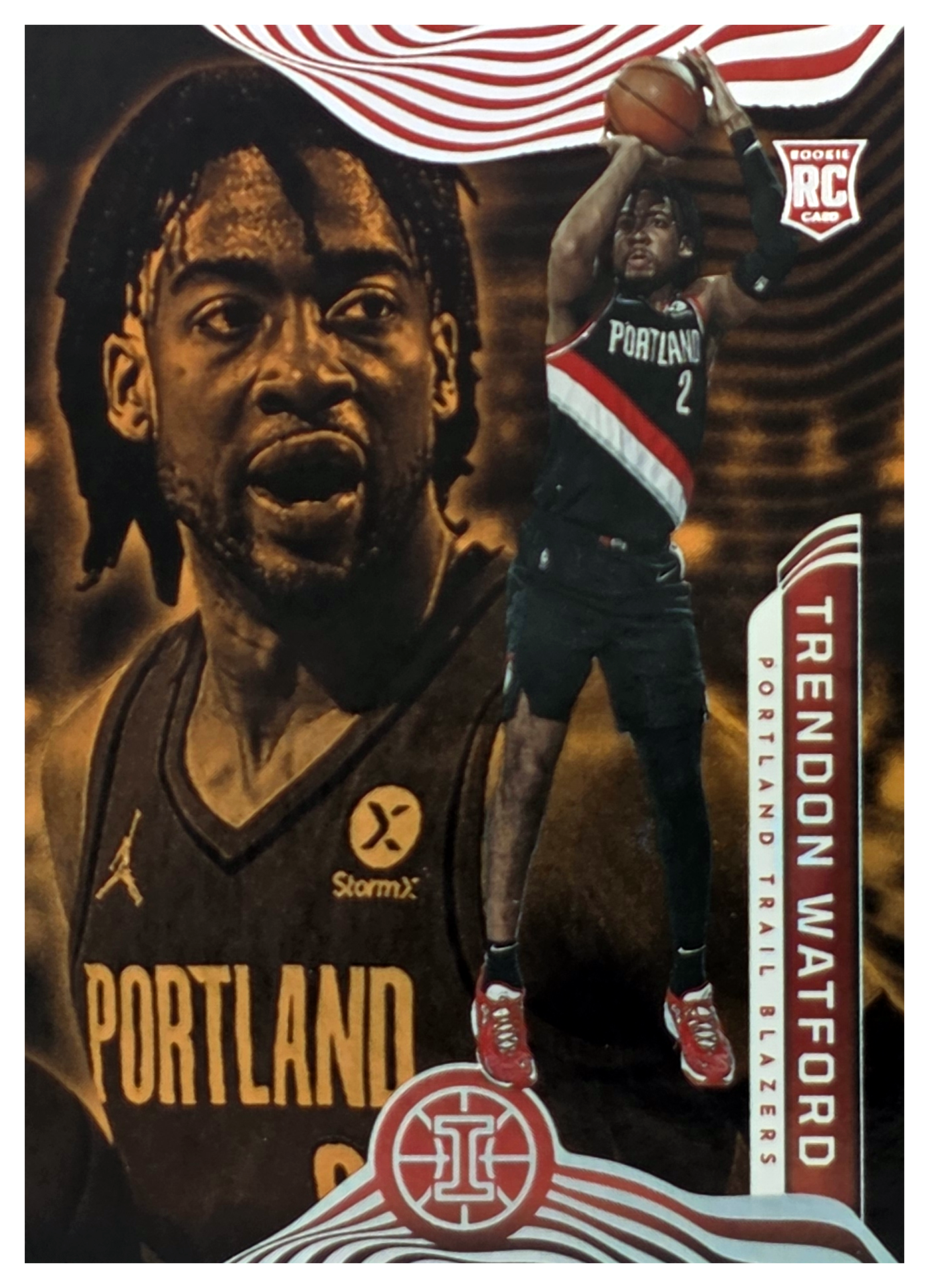 Trendon Watford - Panini Illusions Base Set 2021-22, Nr. 200 – Rookie Card, Trophy Collection Bronze (Art.-Nr. SG104243)
