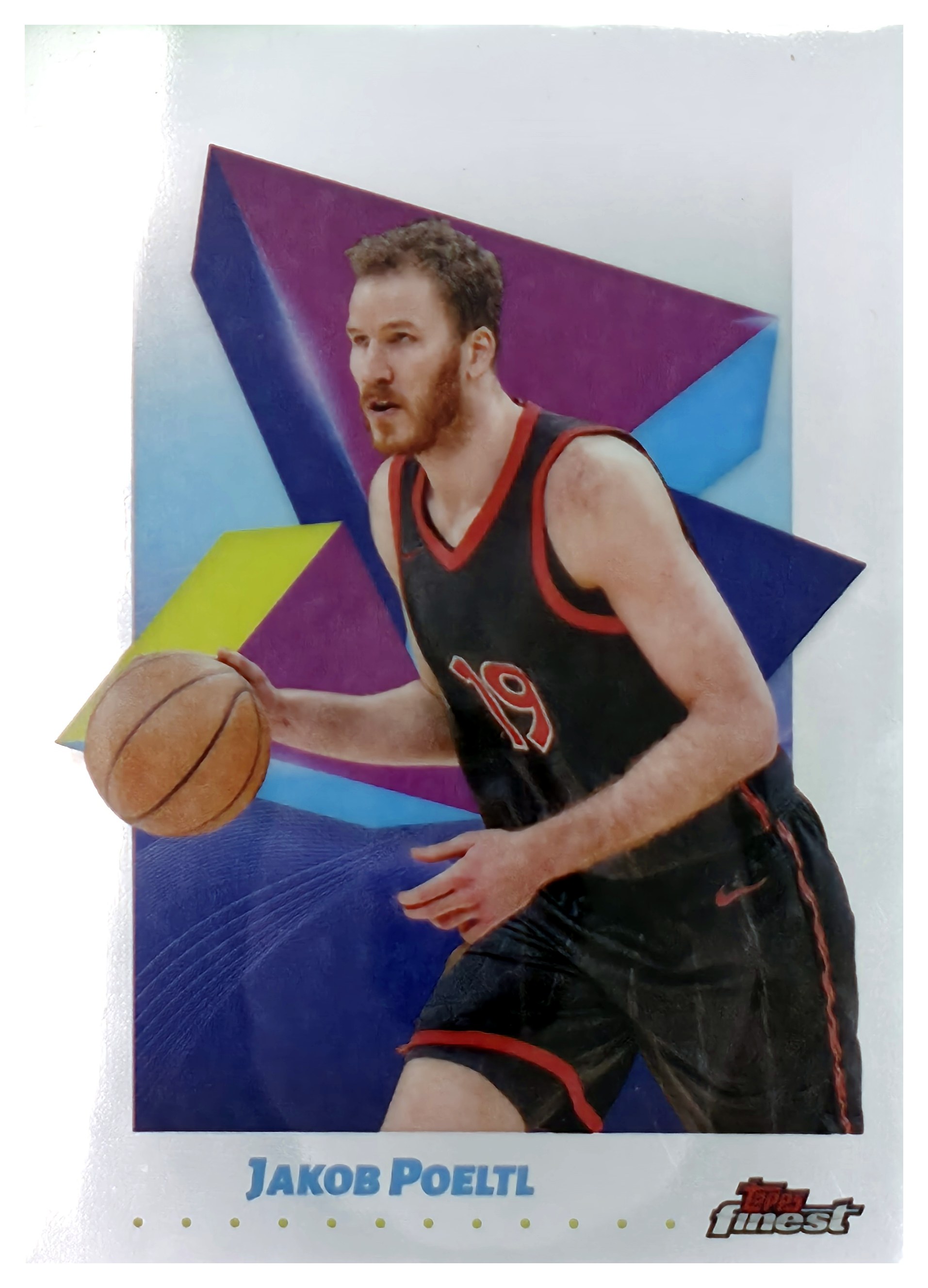 Jakob Poeltl - Topps Finest Base Set 2024-25, Nr. 90 (Art.-Nr. SG108889)