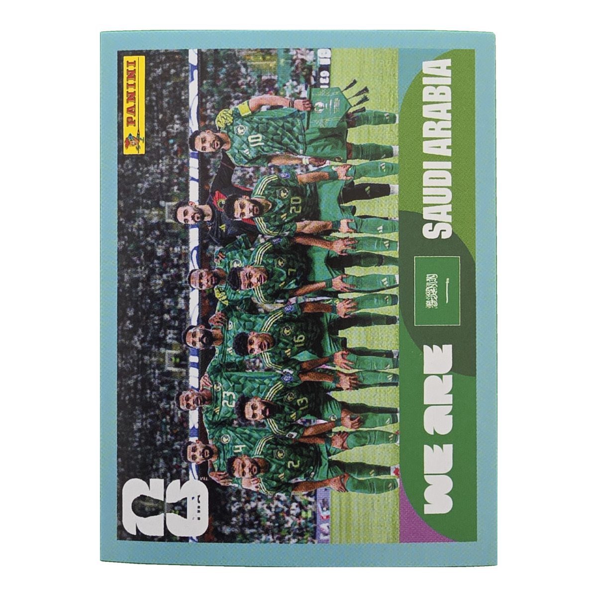 Teamfoto - Saudi-Arabien, FIFA WM 2026, Nr. KSA13
