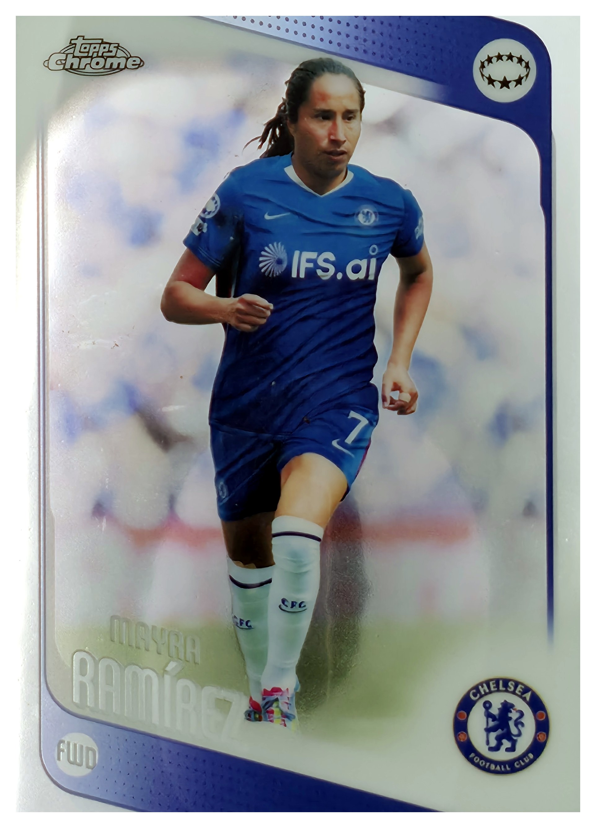 Mayra Ramírez - Topps Chrome UEFA Women's Champions League Base Set 2025-26, Nr. 83 (Art.-Nr. SG110912)
