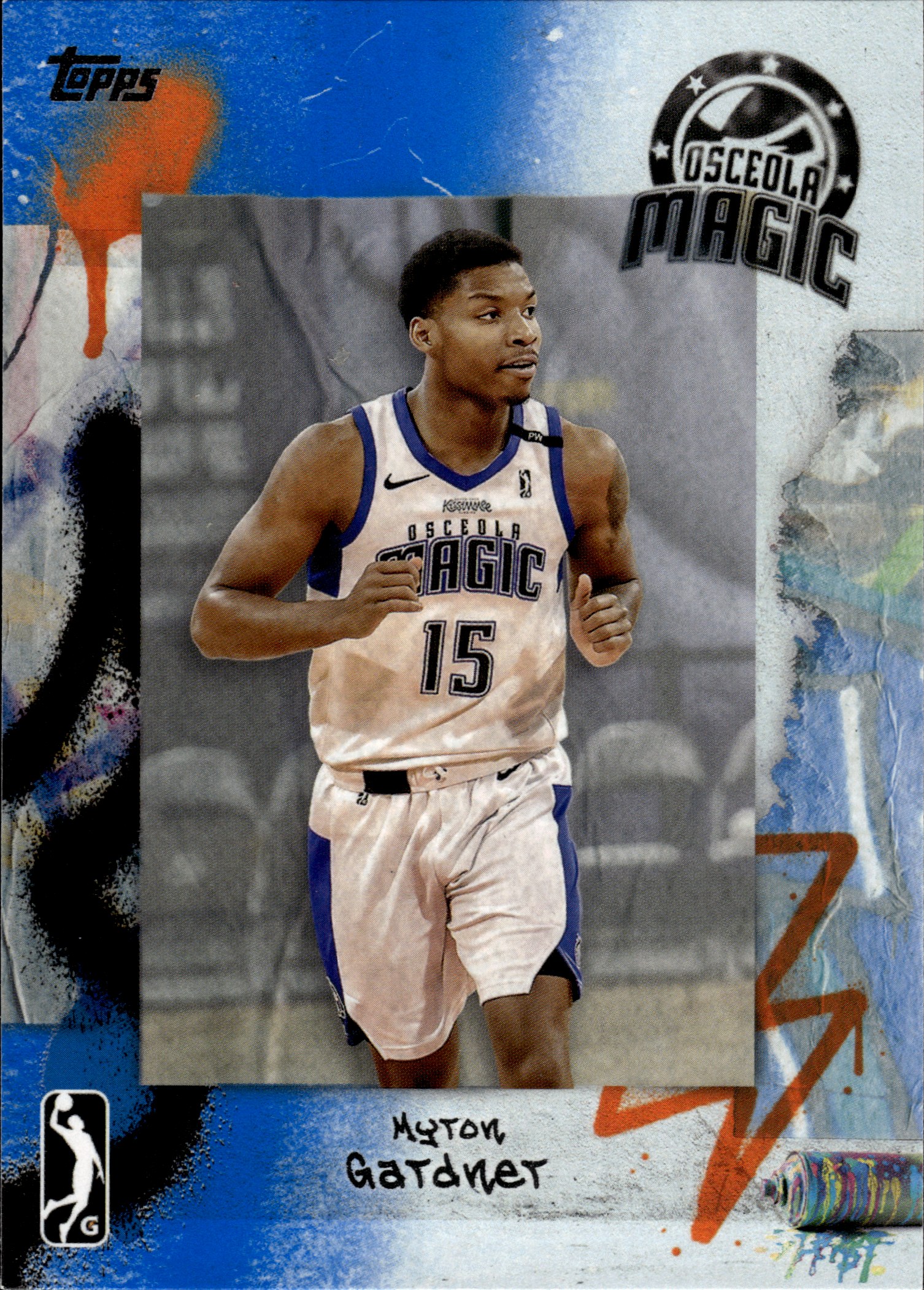 Myron Gardner - Topps G League Base Set 2024-25, Nr. 61 (Art.-Nr. SG111082)