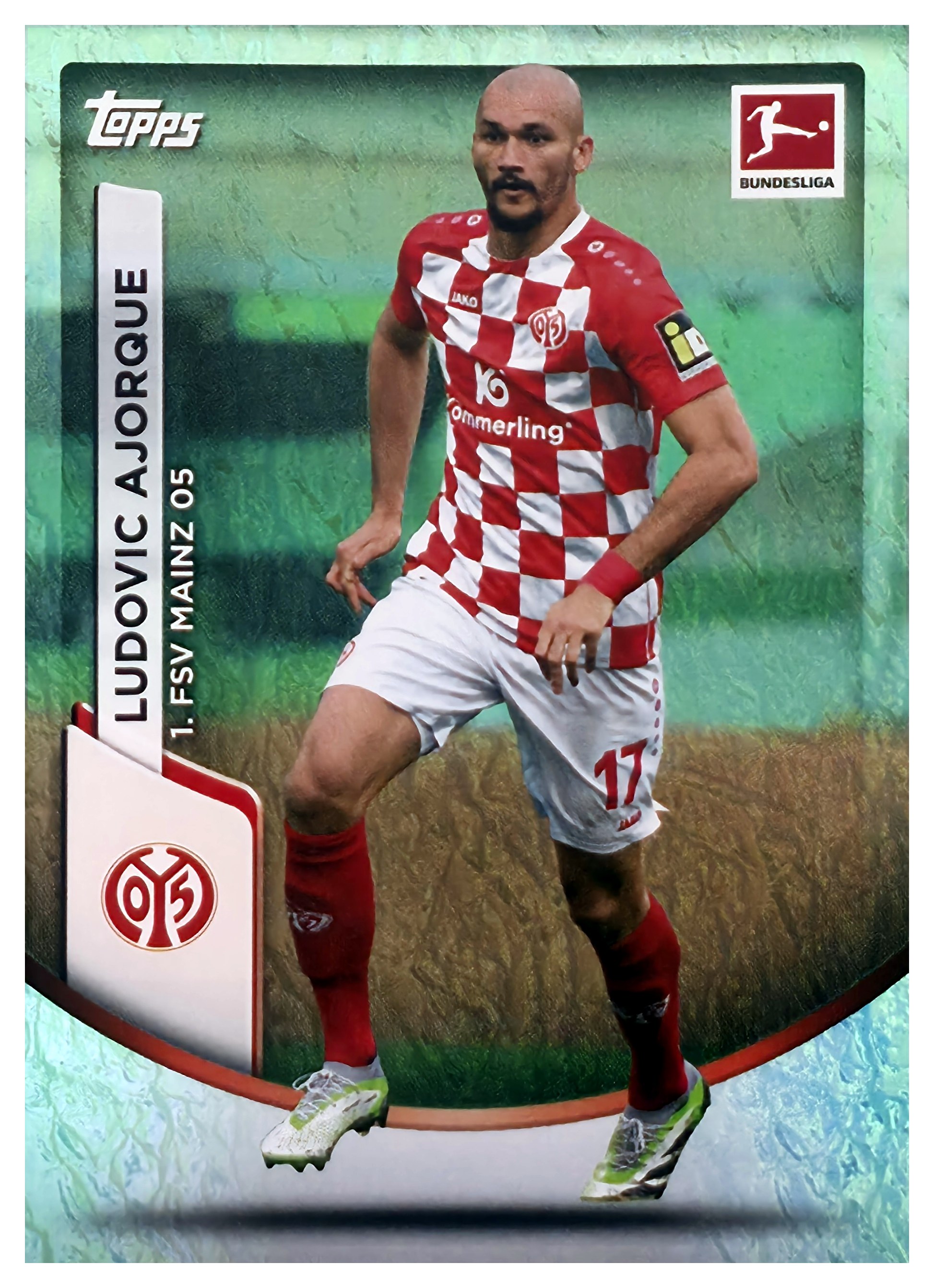 Ludovic Ajorque - Topps Chrome Bundesliga Base Set 2023-24, Nr. 70 (Art.-Nr. SG109320)