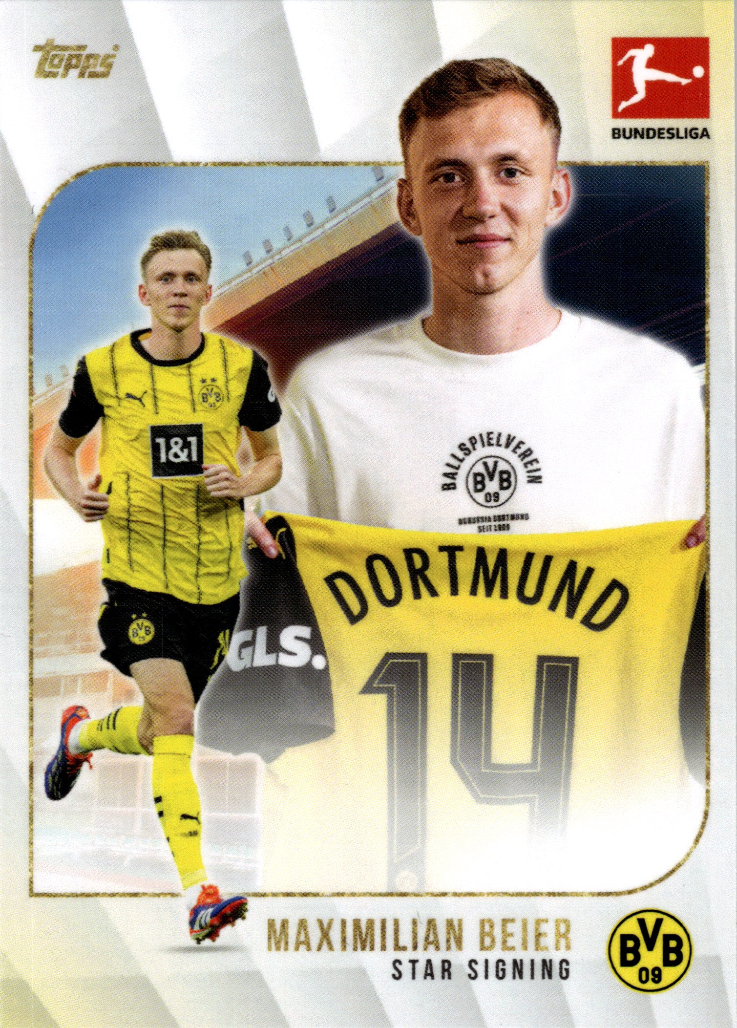 Maximilian Beier - Topps Bundesliga Summer Signings Star Signing 2024-25 (Art.-Nr. SG107820)
