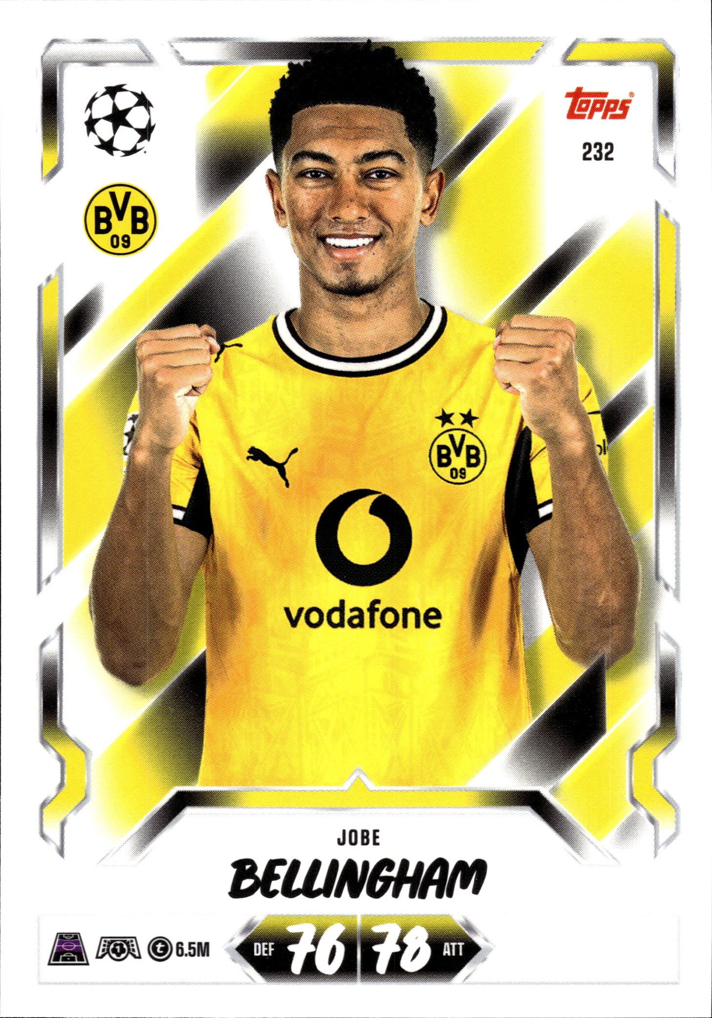 Jobe Bellingham - Topps Match Attax UEFA Club Competitions Base Set 2026-27, Nr. 232 (Art.-Nr. SG107237)