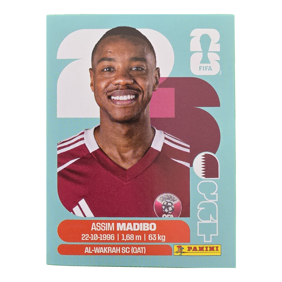 Assim Madibo - Katar, FIFA WM 2026, Nr. QAT11