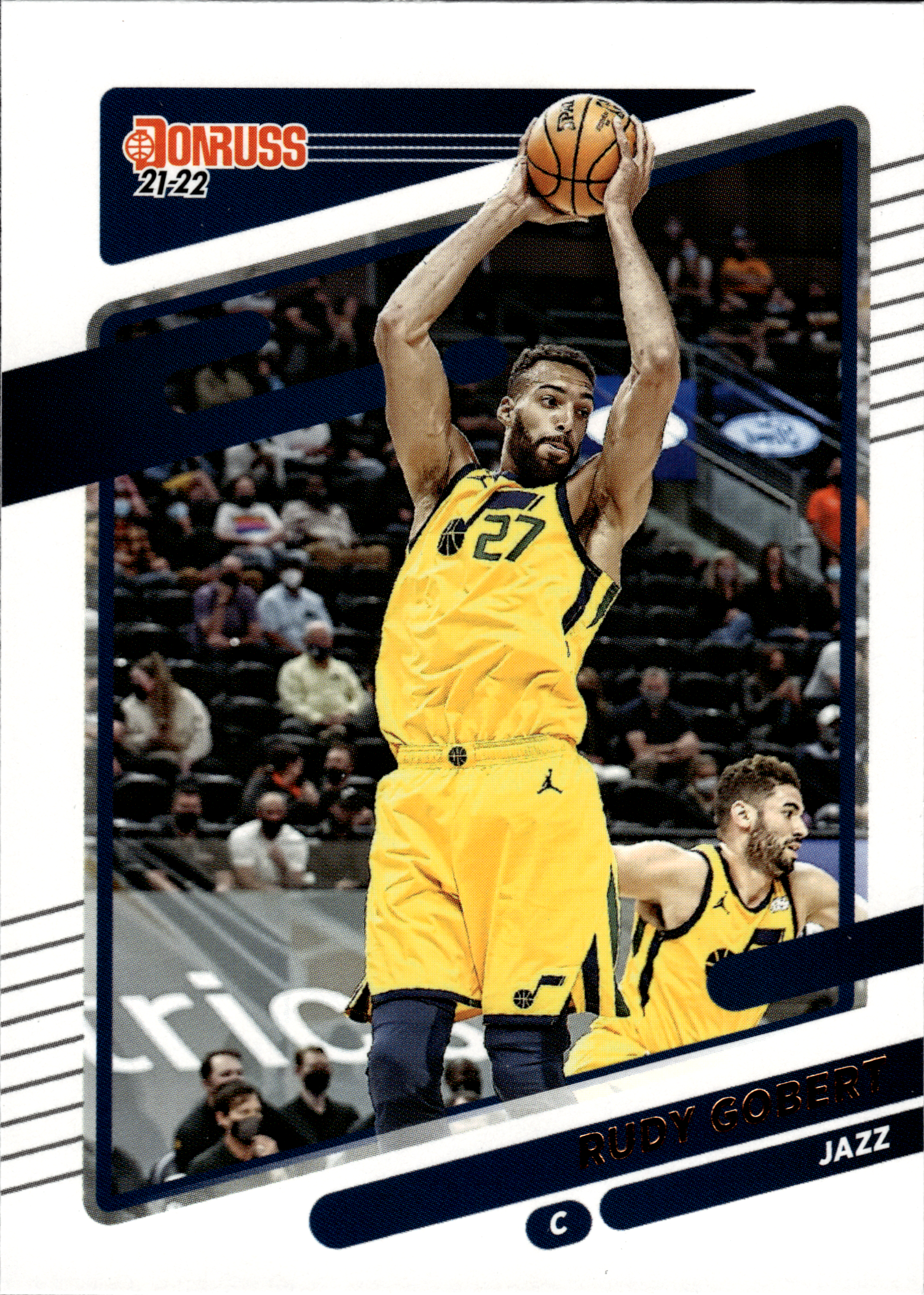 Rudy Gobert - Panini Donruss Base Set 2021-22, Nr. 182 (Art.-Nr. SG105584)