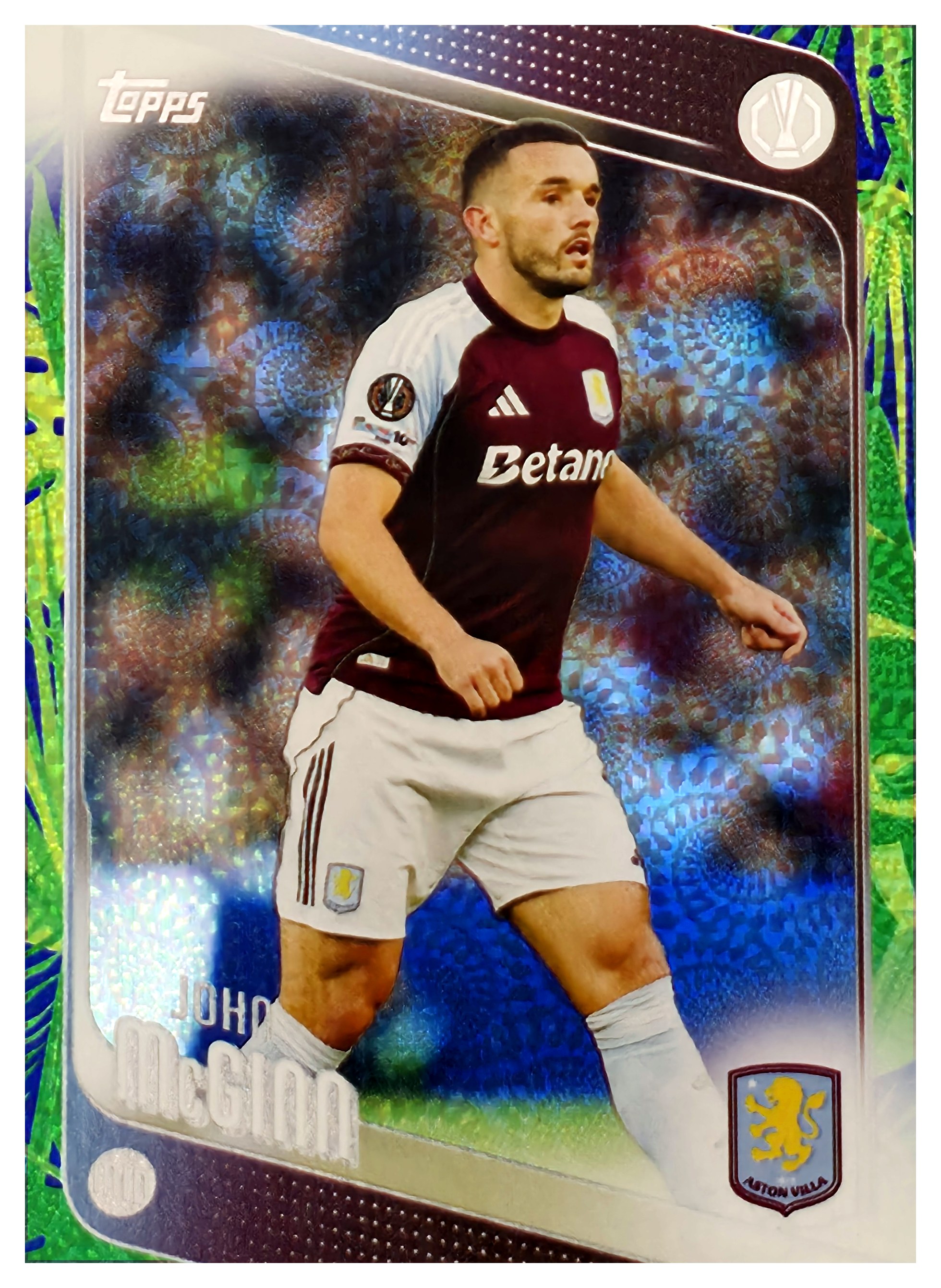 John McGinn - Topps UEFA Club Competitions Base Set 2025-26, Nr. 28 – Diamante (Art.-Nr. SG110762)