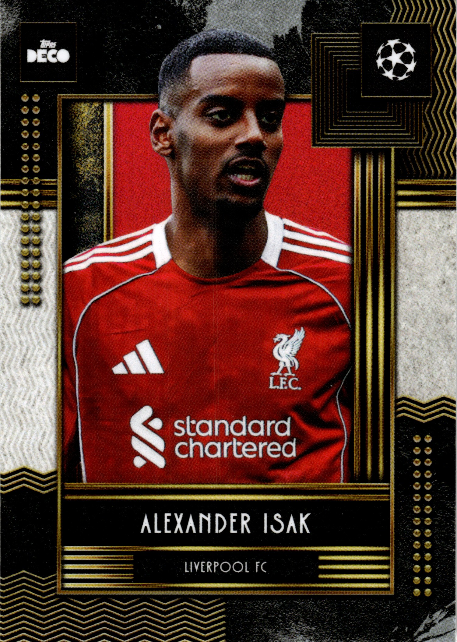 Alexander Isak - Topps Deco UEFA Club Competitions Current Stars 2025-26 (Art.-Nr. SG107830)