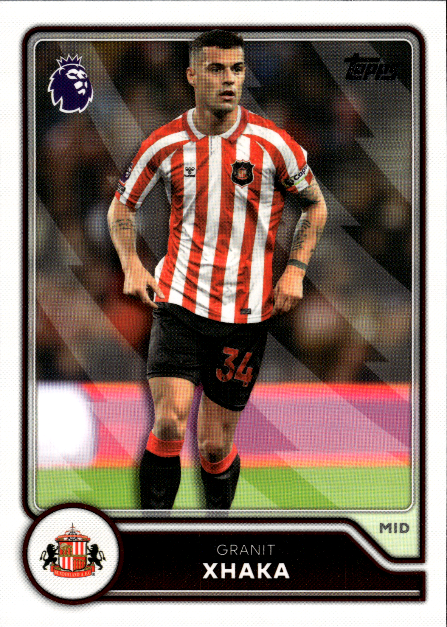 Granit Xhaka - Topps Flagship Premier League Base Set 2026-27, Nr. 236 (Art.-Nr. SG105322)