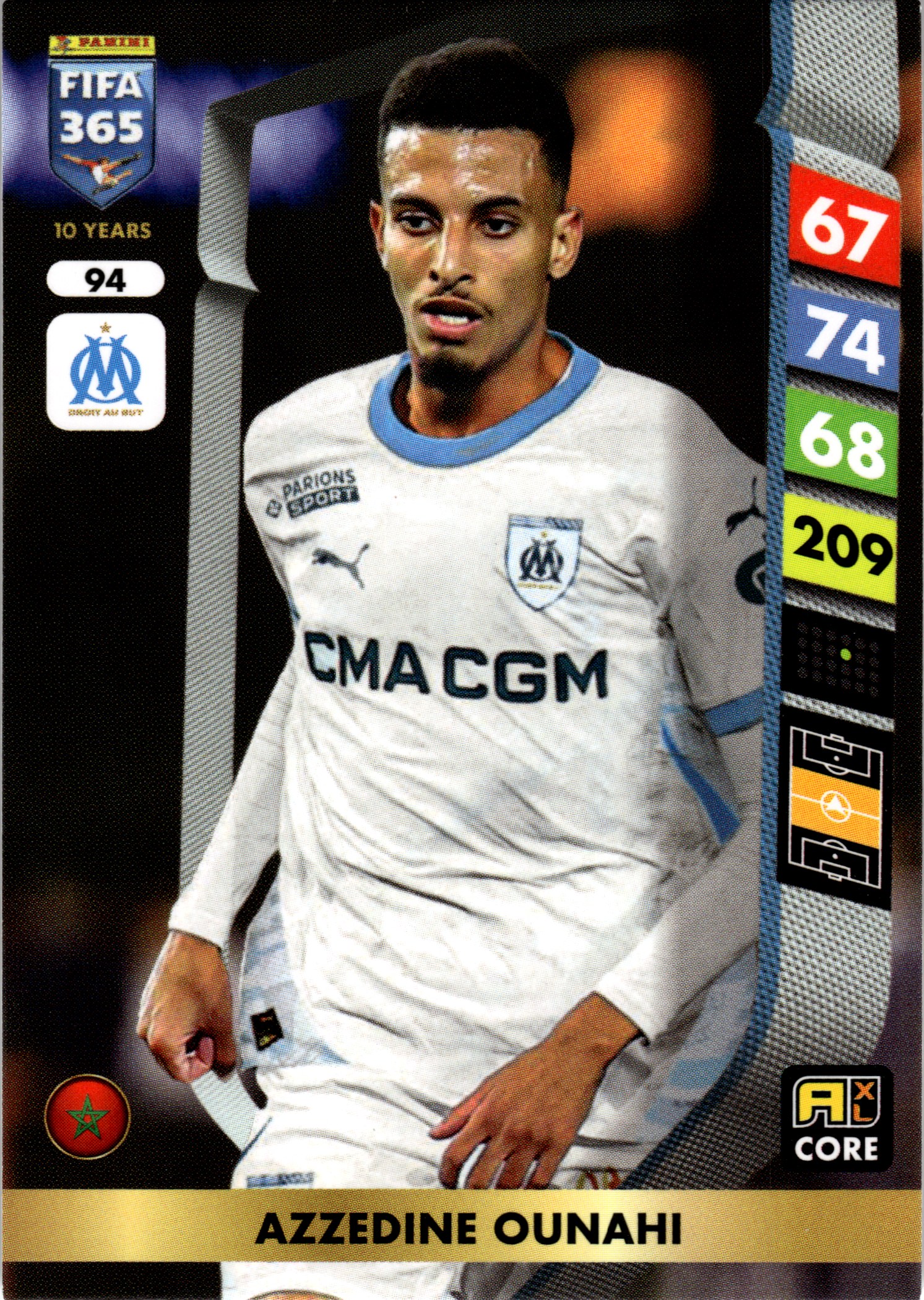 Azzedine Ounahi - Panini Adrenalyn XL FIFA 365 Base Set 2025, Nr. 94 (Art.-Nr. SG107730)
