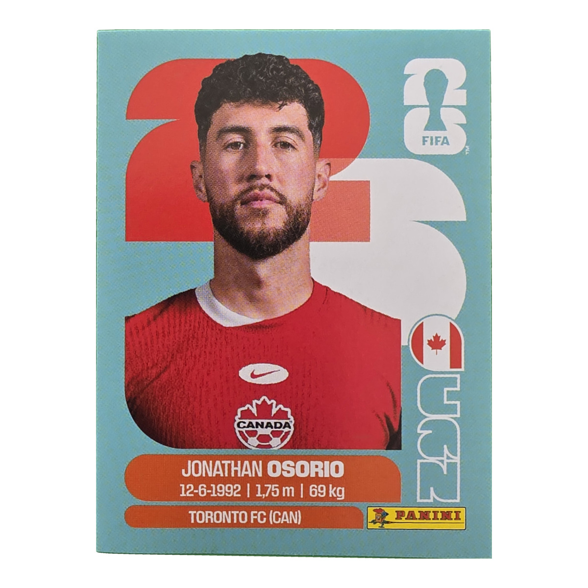 Jonathan Osorio - Kanada, FIFA WM 2026, Nr. CAN12