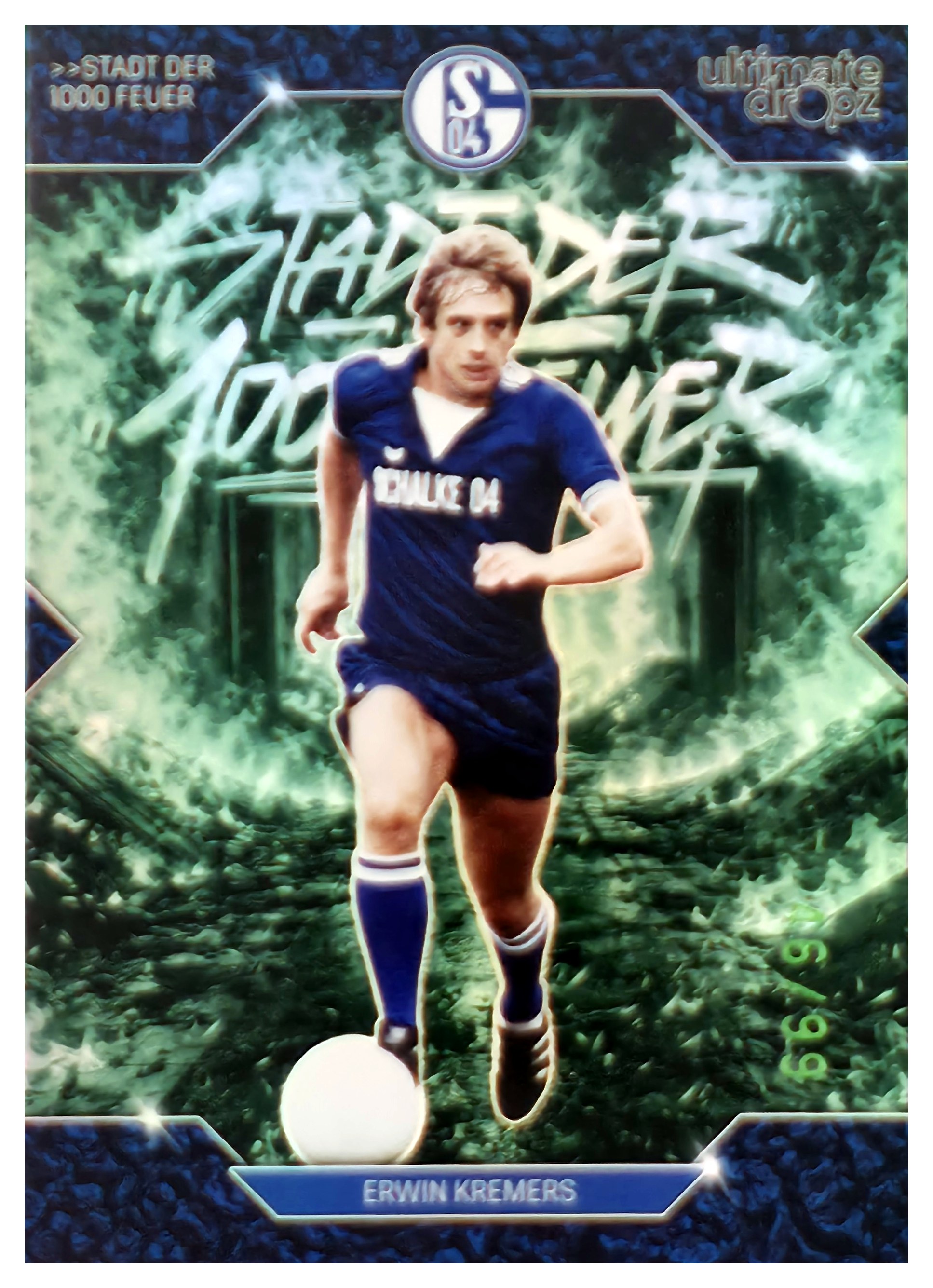 Erwin Kremers - Ultimate Dropz FC Schalke 04 Stadt der 1000 Feuer 2025-26 (Nummeriert, Green)