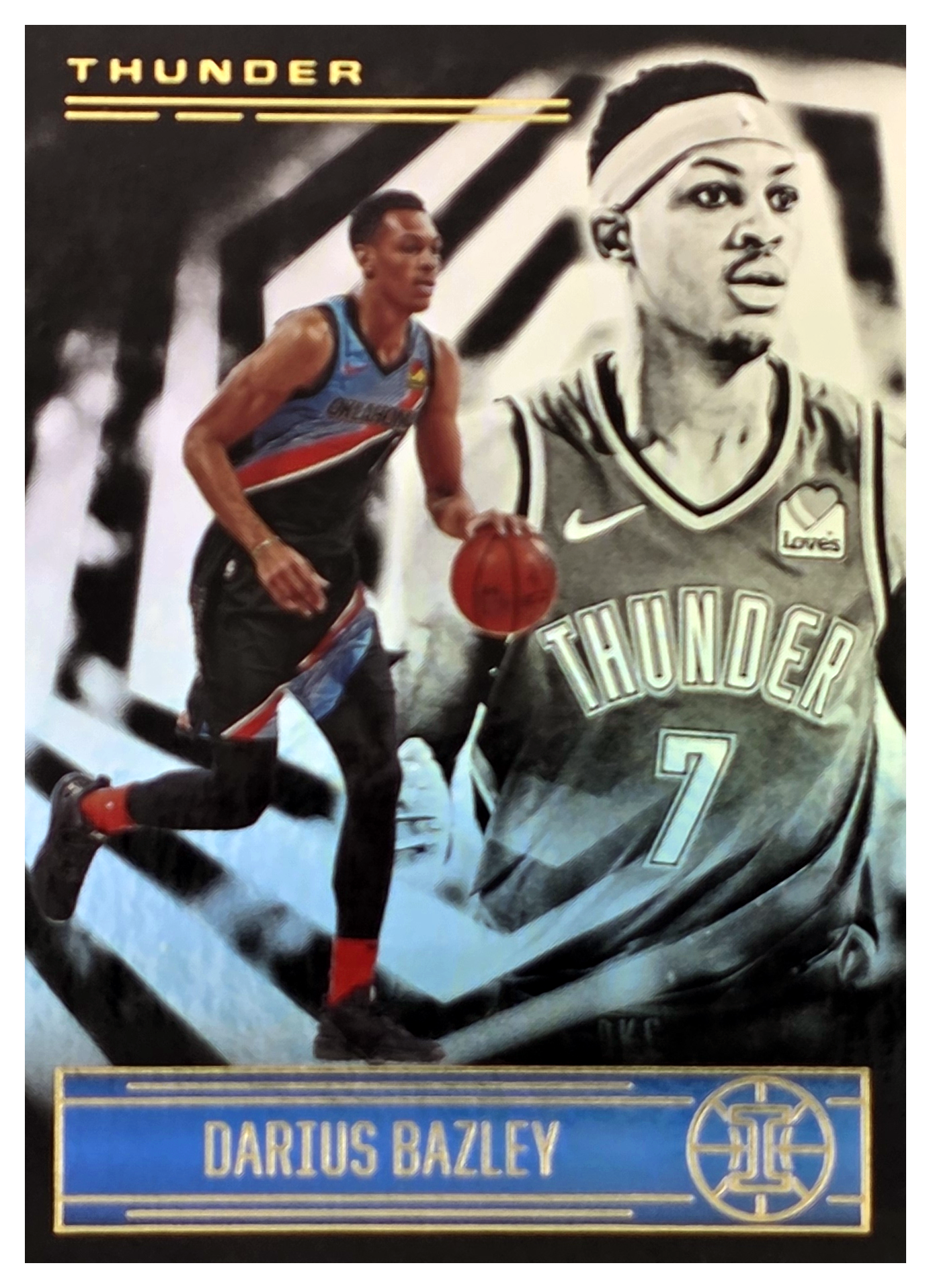 Darius Bazley - Panini Illusions Base Set 2020-21, Nr. 47 (Art.-Nr. SG104259)