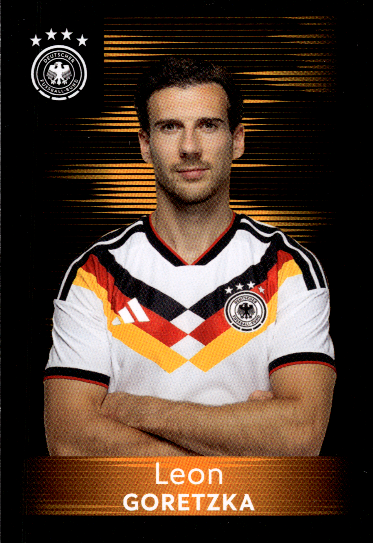 Leon Goretzka - Panini FIFA World Cup DFB-Sammelkarten 2026, Nr. 13 (Art.-Nr. SG102497)