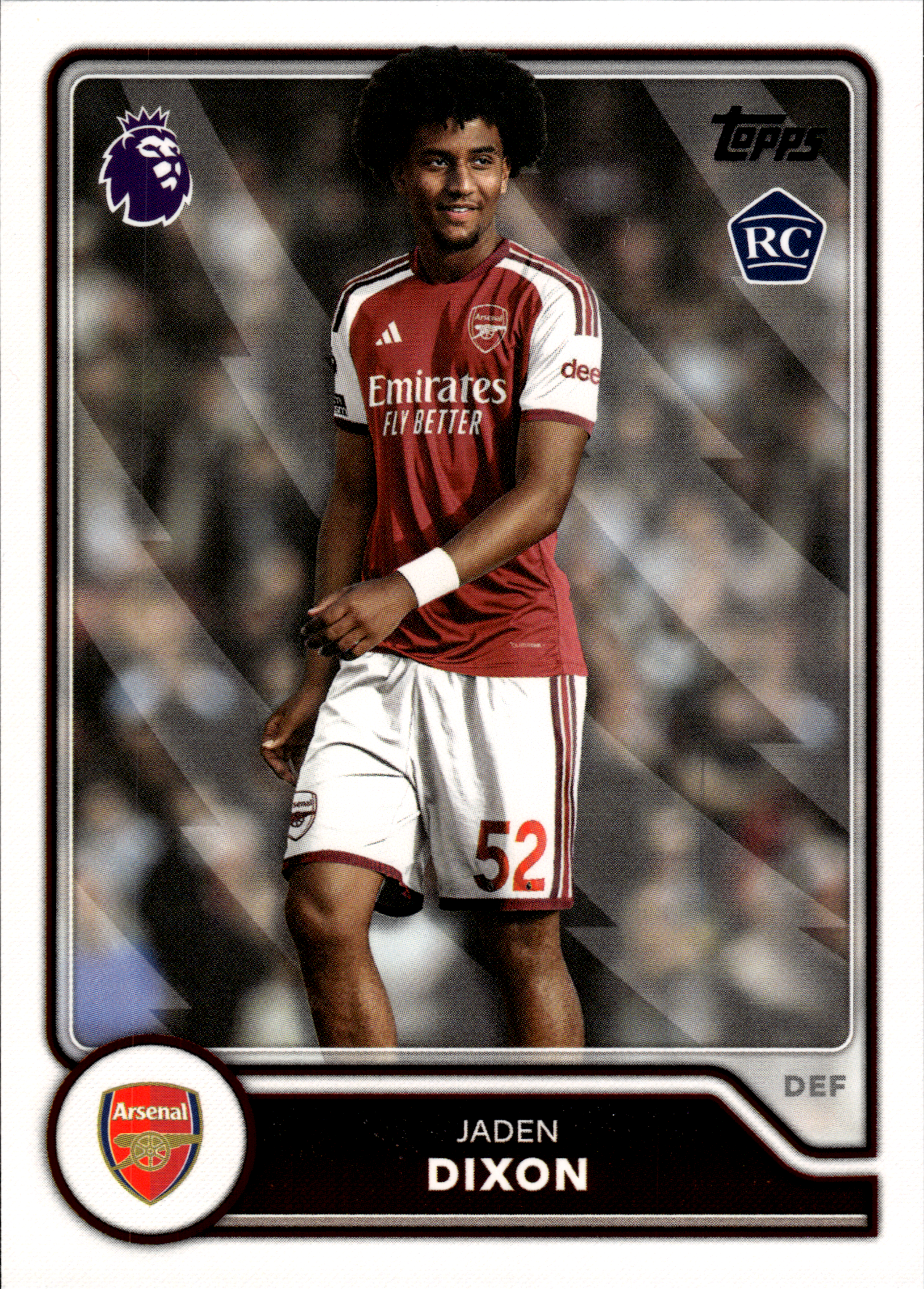 Jaden Dixon - Topps Flagship Premier League Base Set 2026-27, Nr. 23 – Rookie Card (Art.-Nr. SG104674)