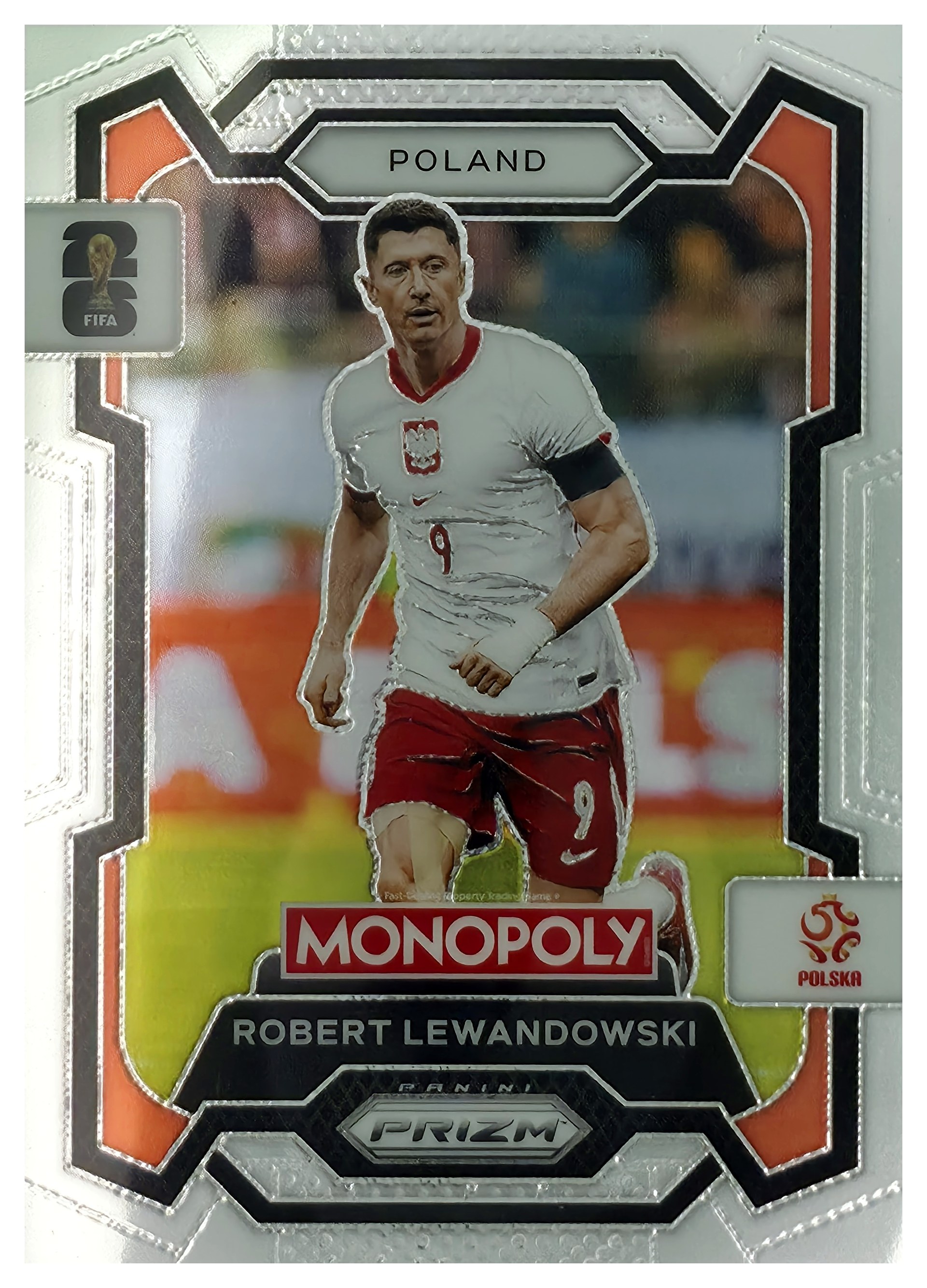 Robert Lewandowski - Panini Prizm Monopoly FIFA World Cup Base Set 2026, Nr. 84 (Art.-Nr. SG109095)