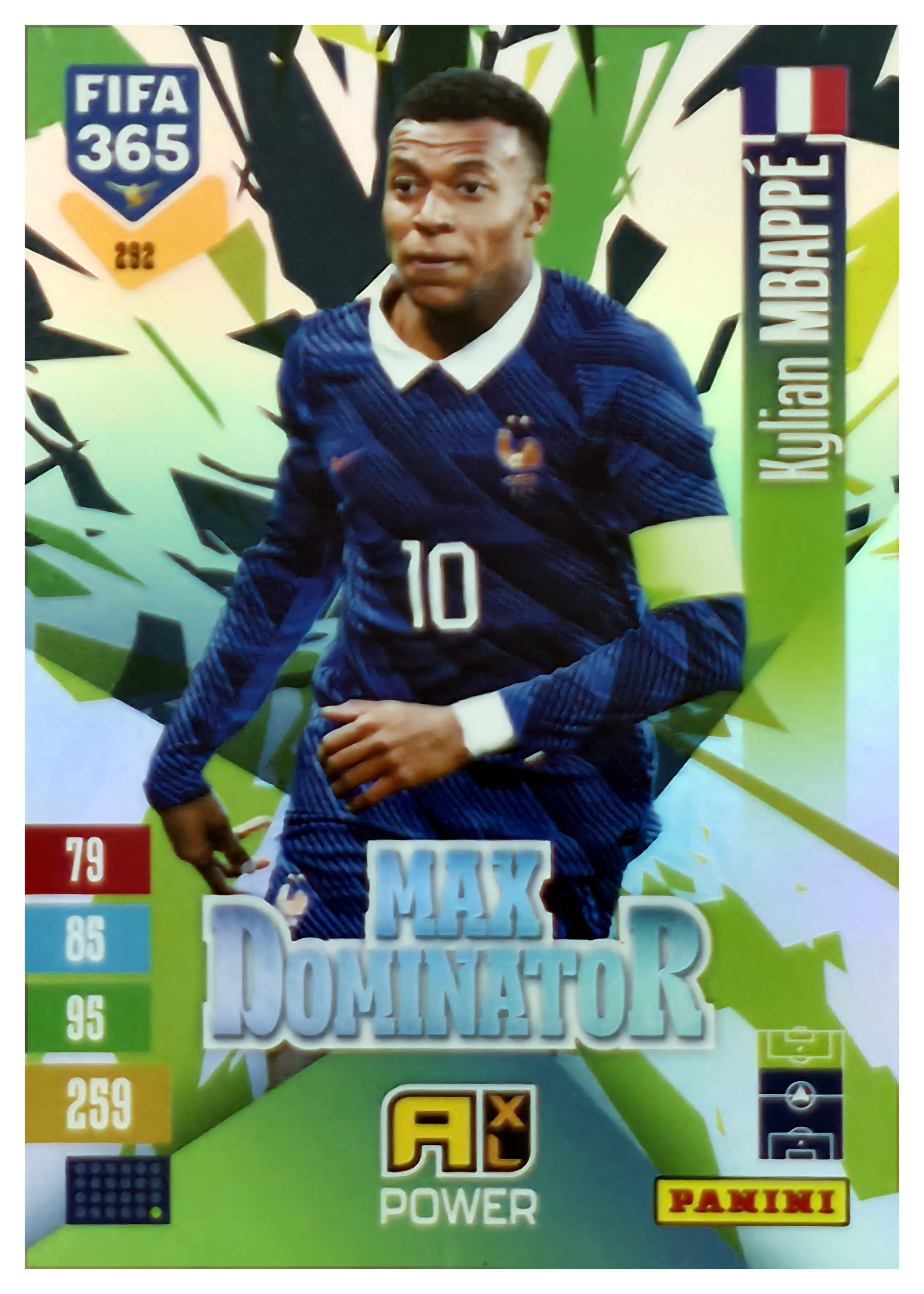Kylian Mbappé - Panini Adrenalyn XL FIFA 365 Max Dominator 2026-27, Nr. 292 – Insert