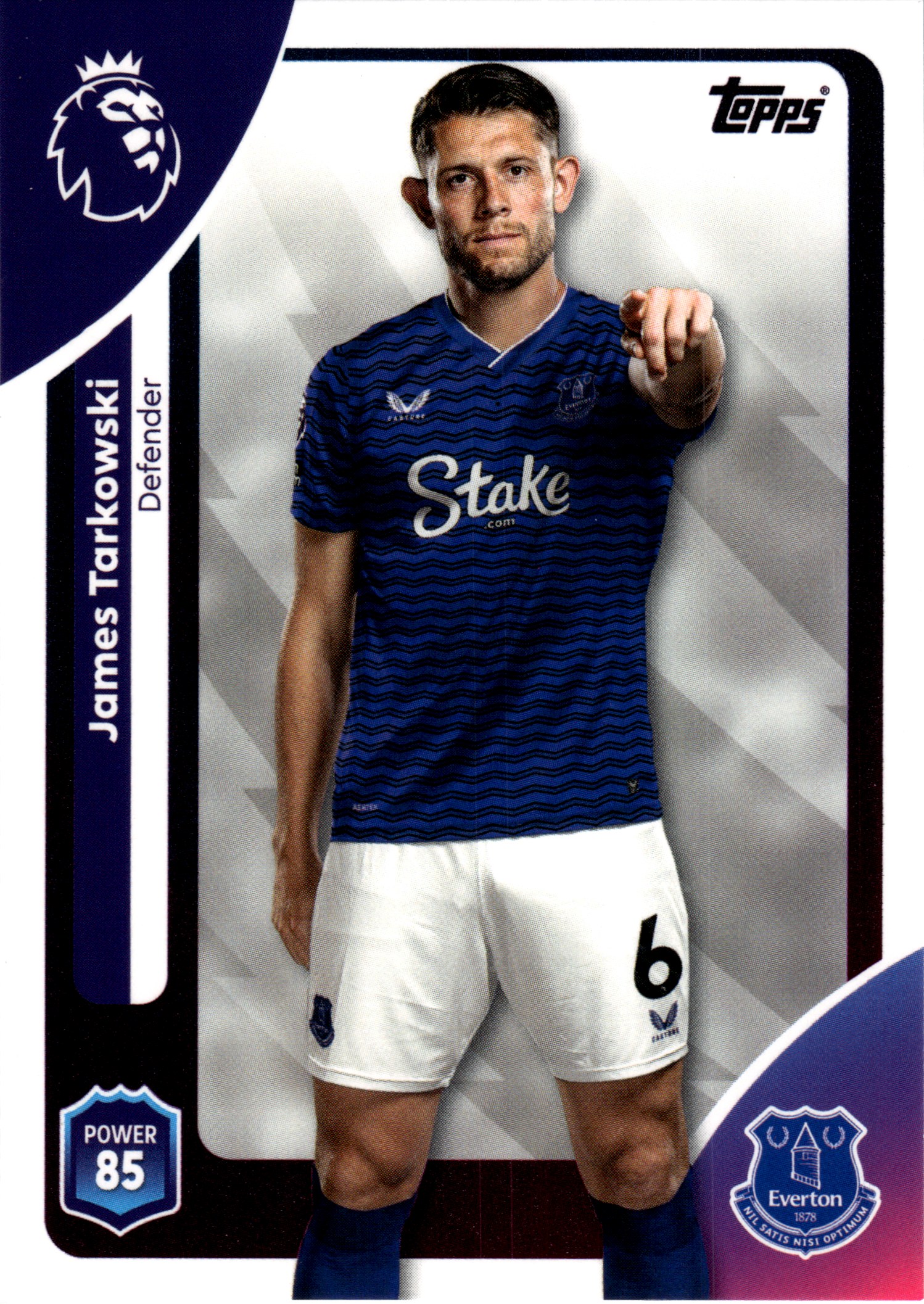 James Tarkowski - Topps Match Attax Premier League Base Set 2025-26, Nr. 129 (Art.-Nr. SG107895)