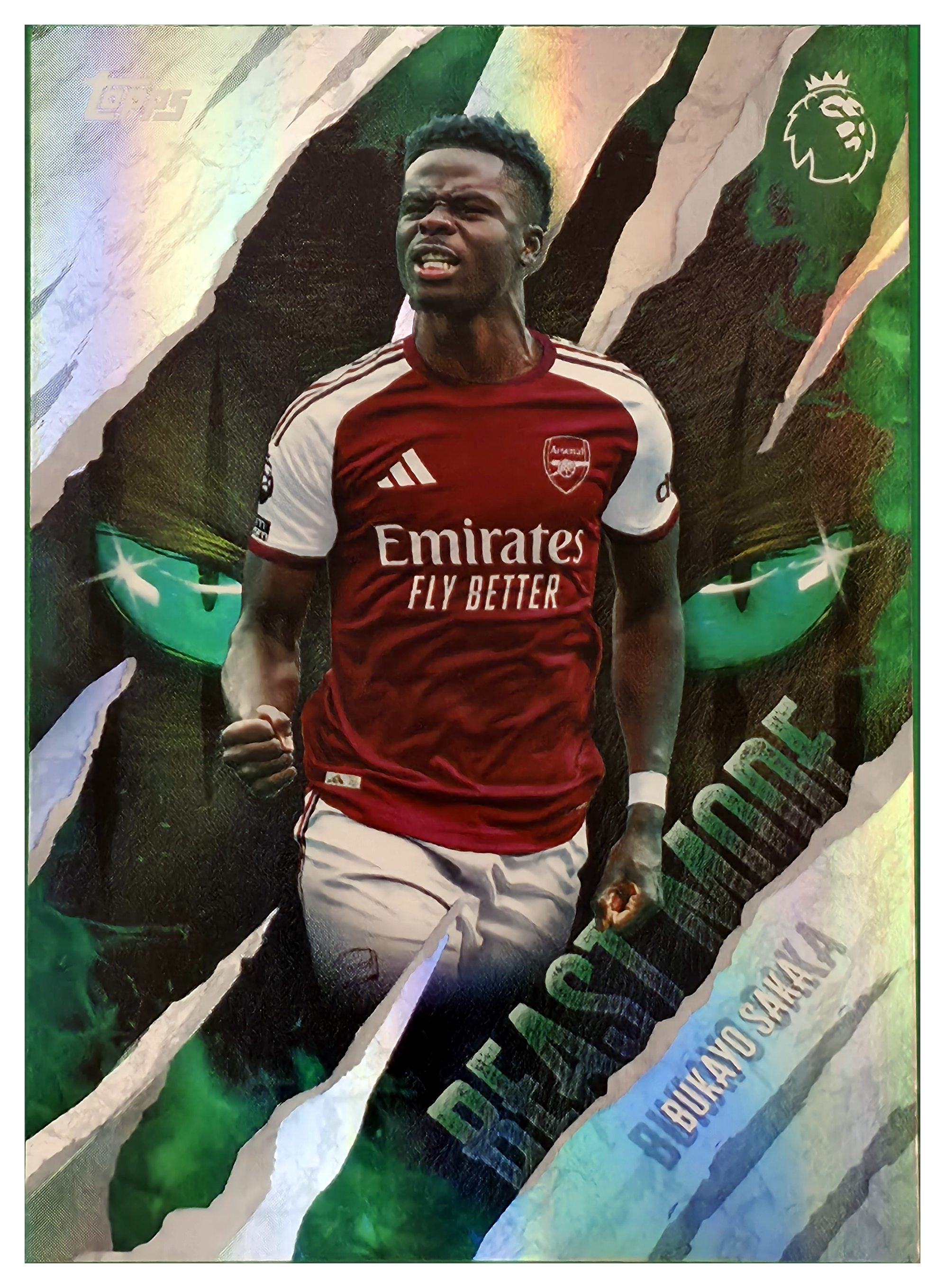 Bukayo Saka - Topps Flagship Premier League Beast Mode 2026-27, Nr. BM 2 – Insert (Art.-Nr. SG105230)
