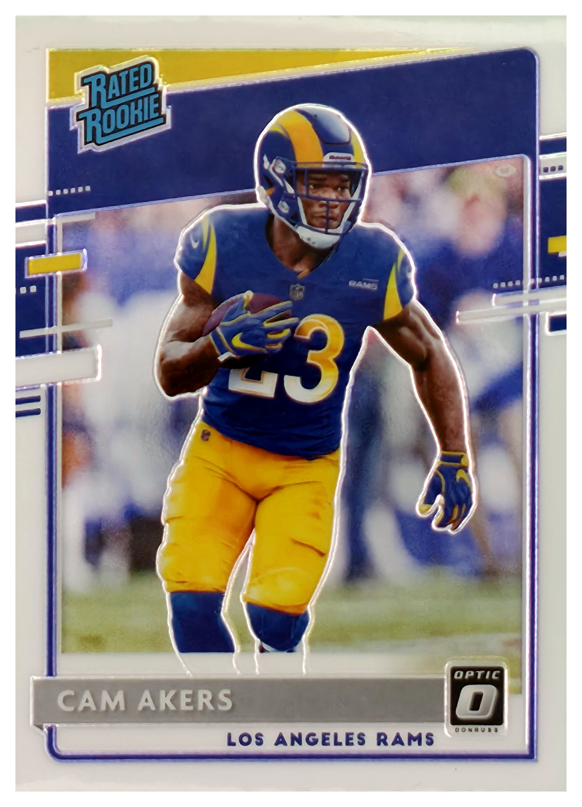 Cam Akers - Panini Donruss Optic Rated Rookie 2020, Nr. 175 – Rookie Card (Art.-Nr. SG108674)