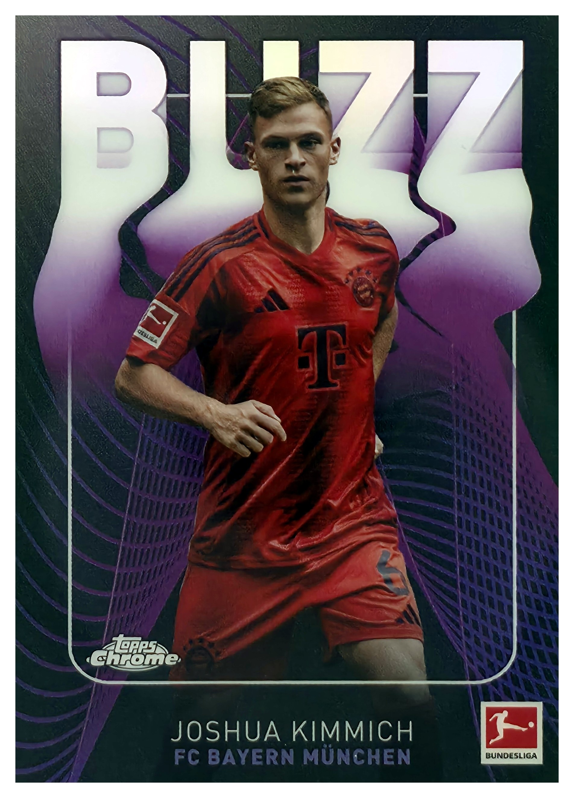 Joshua Kimmich - Topps Chrome Bundesliga Buzz 2024-25, Nr. BU-10 – Insert (Art.-Nr. SG108014)