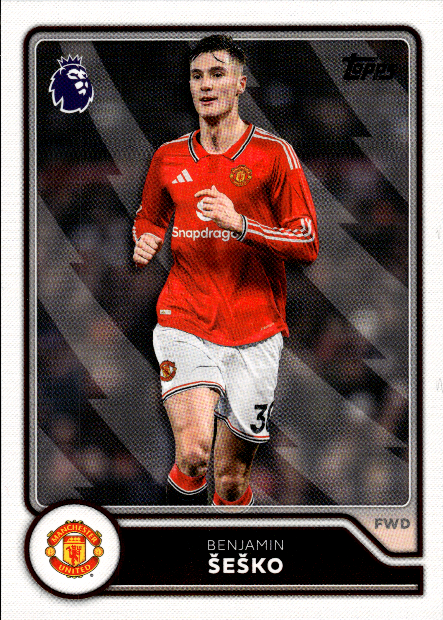 Benjamin Šeško - Topps Flagship Premier League Base Set 2026-27, Nr. 202 (Art.-Nr. SG104930)
